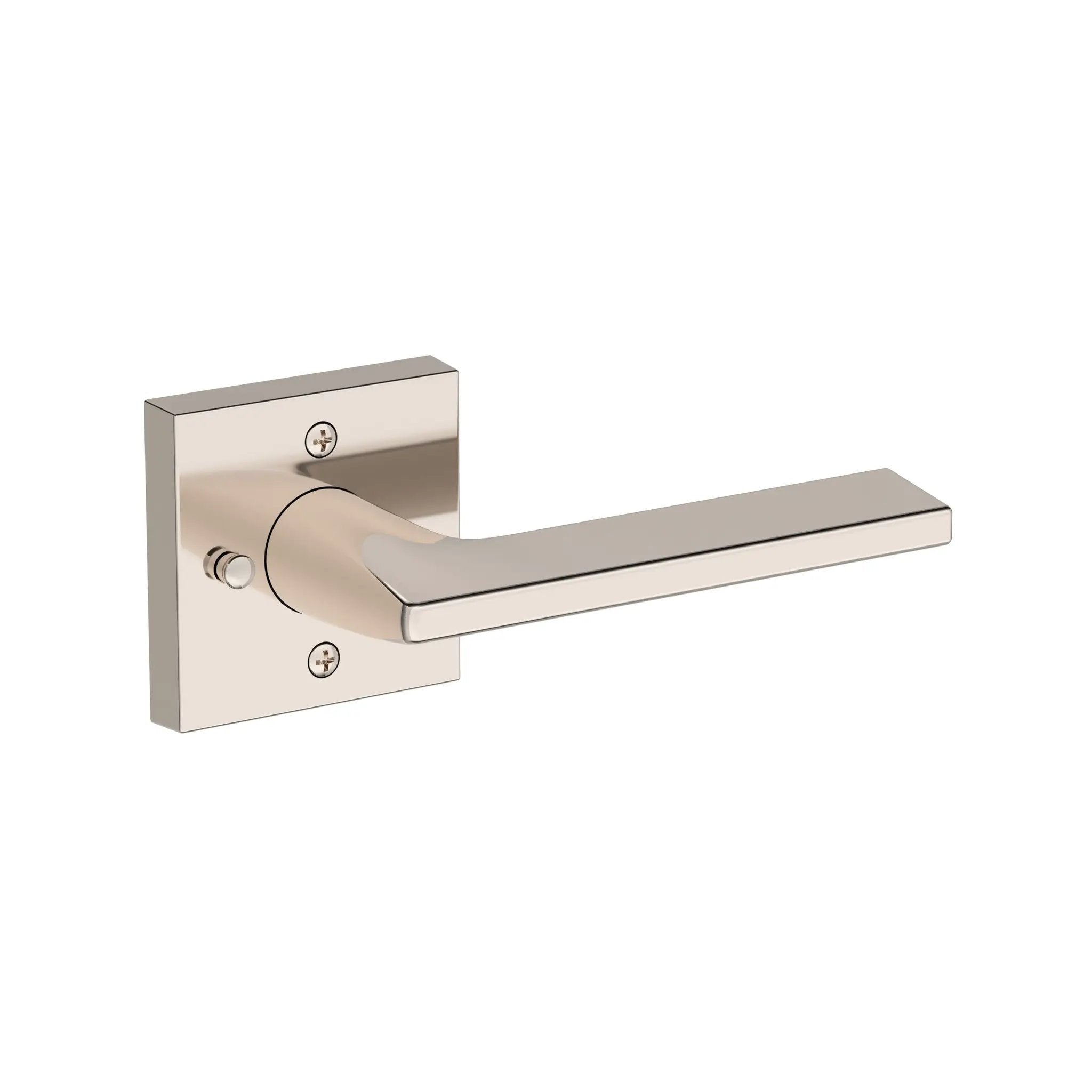 Baldwin Reserve Anaheim Hills Lever with Contemporary Square Rose by Baldwin