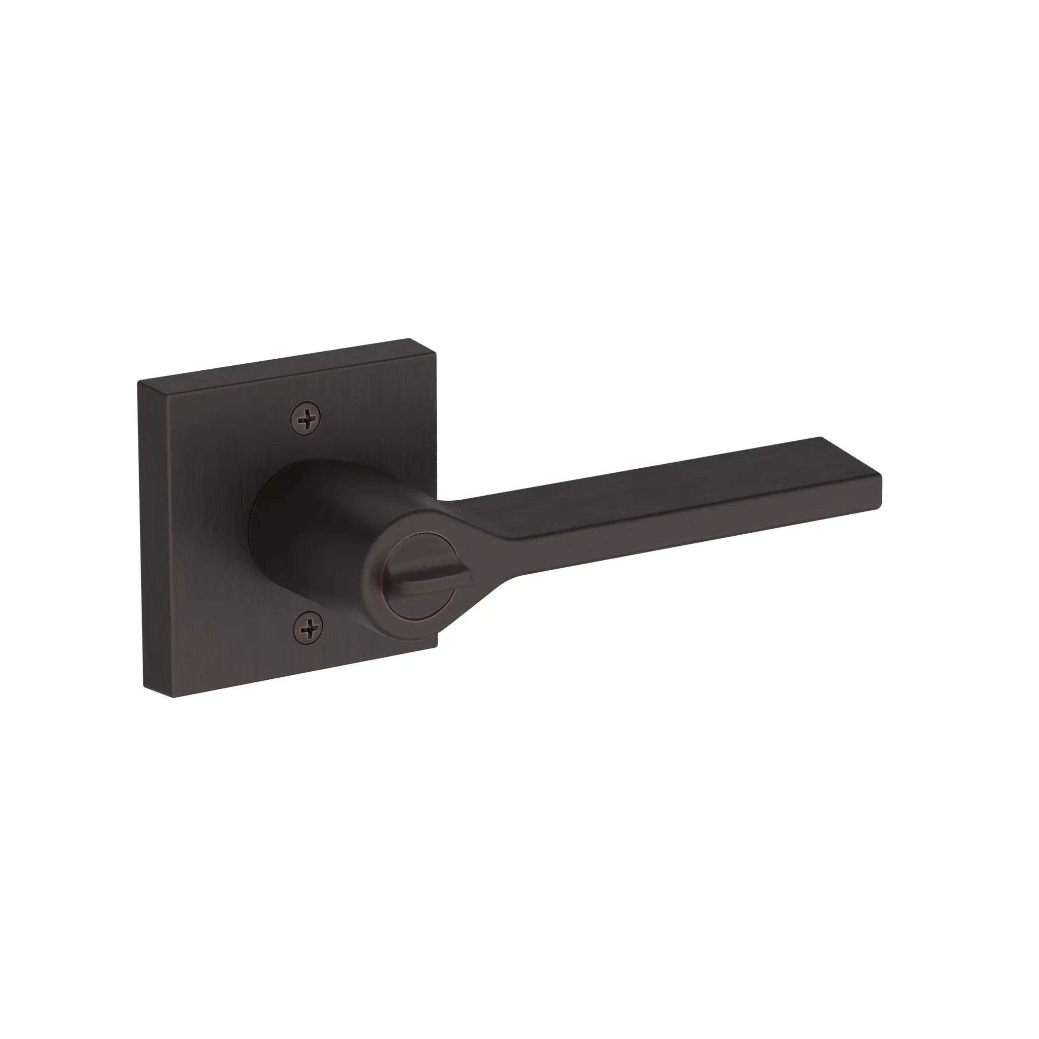 Baldwin Reserve Anaheim Hills Lever with Contemporary Square Rose by Baldwin