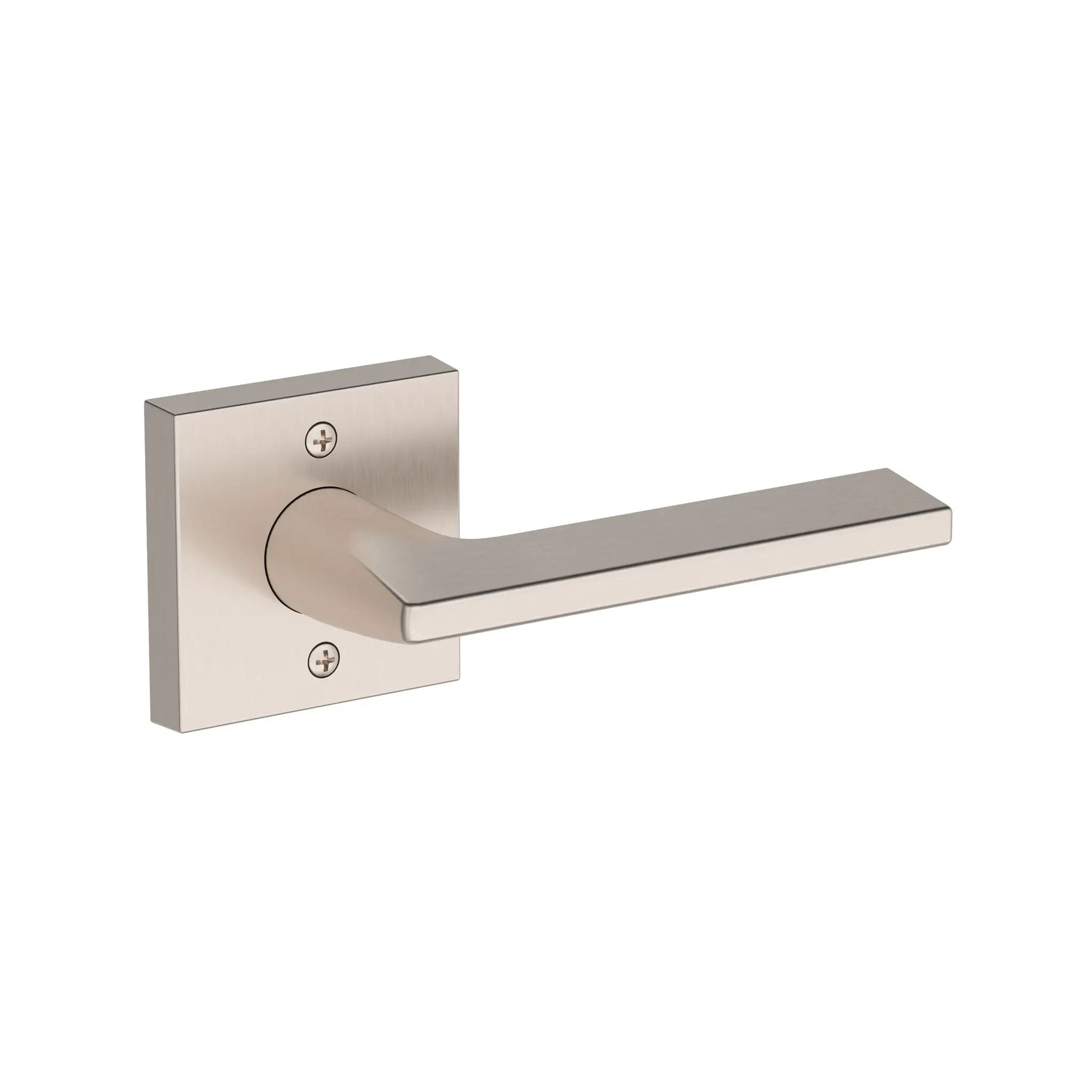 Baldwin Reserve Anaheim Hills Lever with Contemporary Square Rose by Baldwin