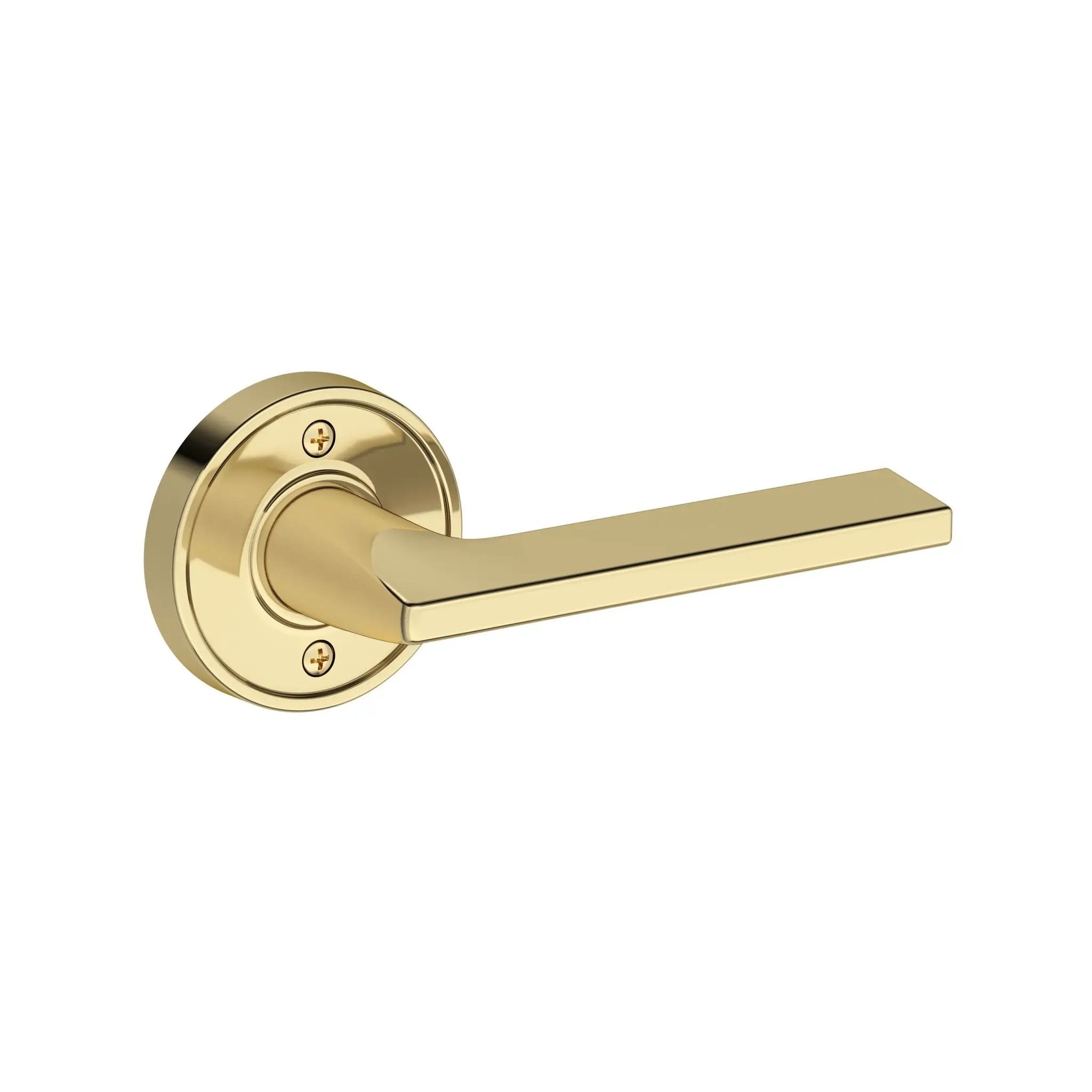 Baldwin Reserve Anaheim Hills Lever with Recessed Round Rose by Baldwin