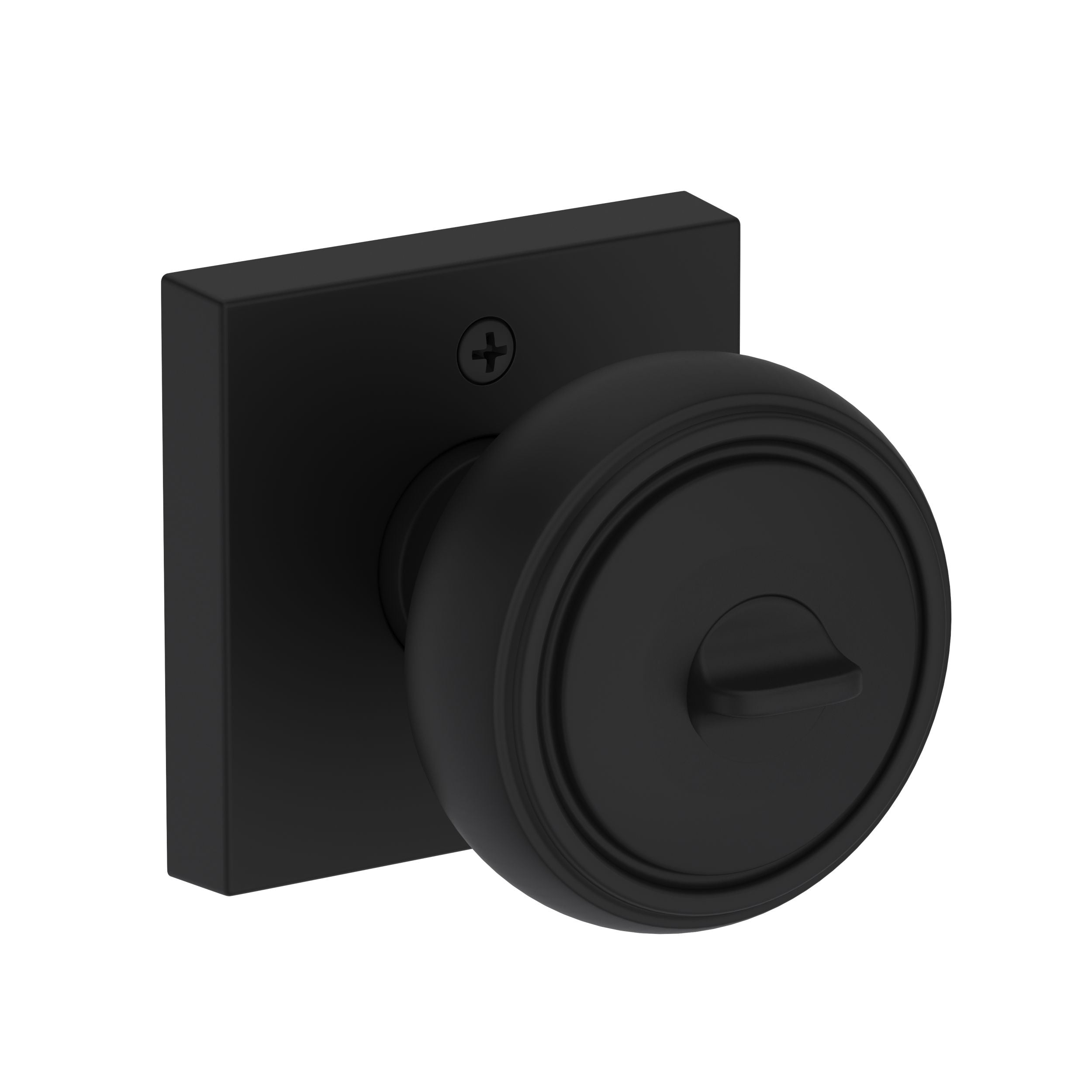 Baldwin Reserve Bremerton Knob with Contemporary Square Rose