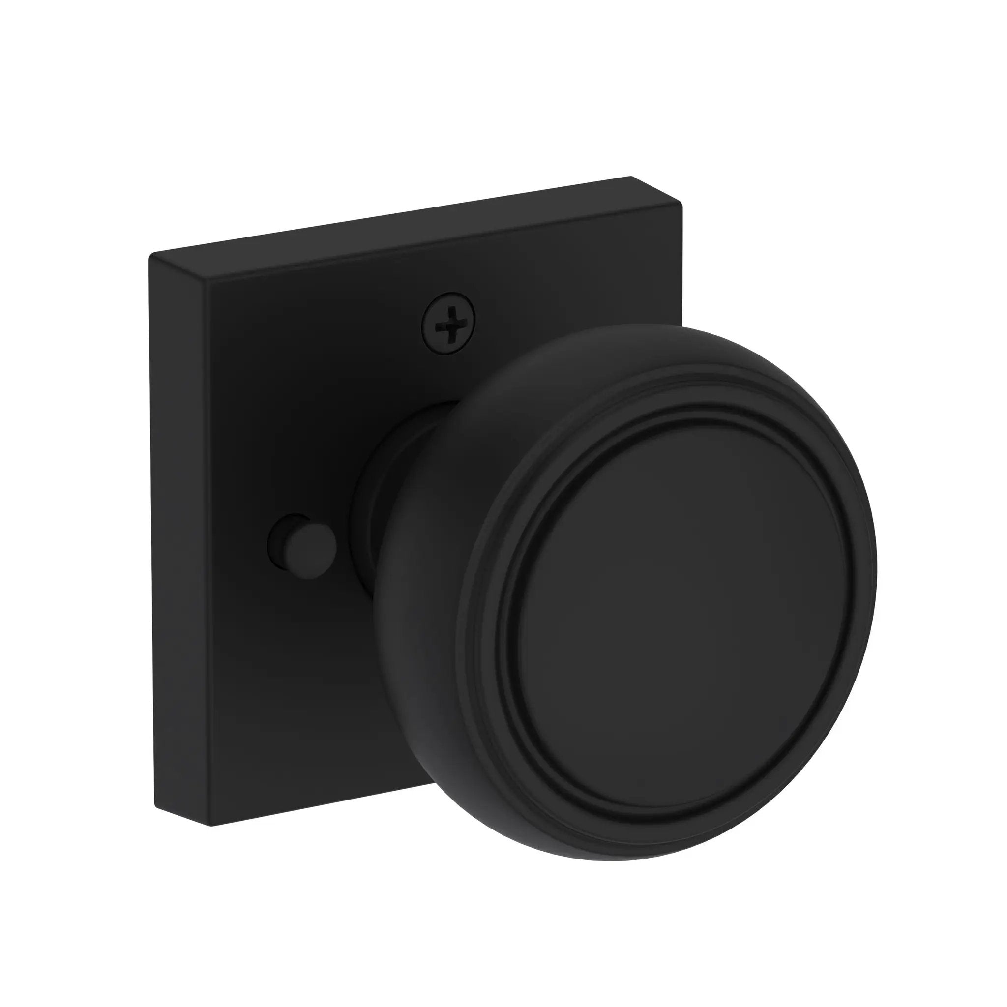 Baldwin Reserve Bremerton Knob with Contemporary Square Rose by Baldwin