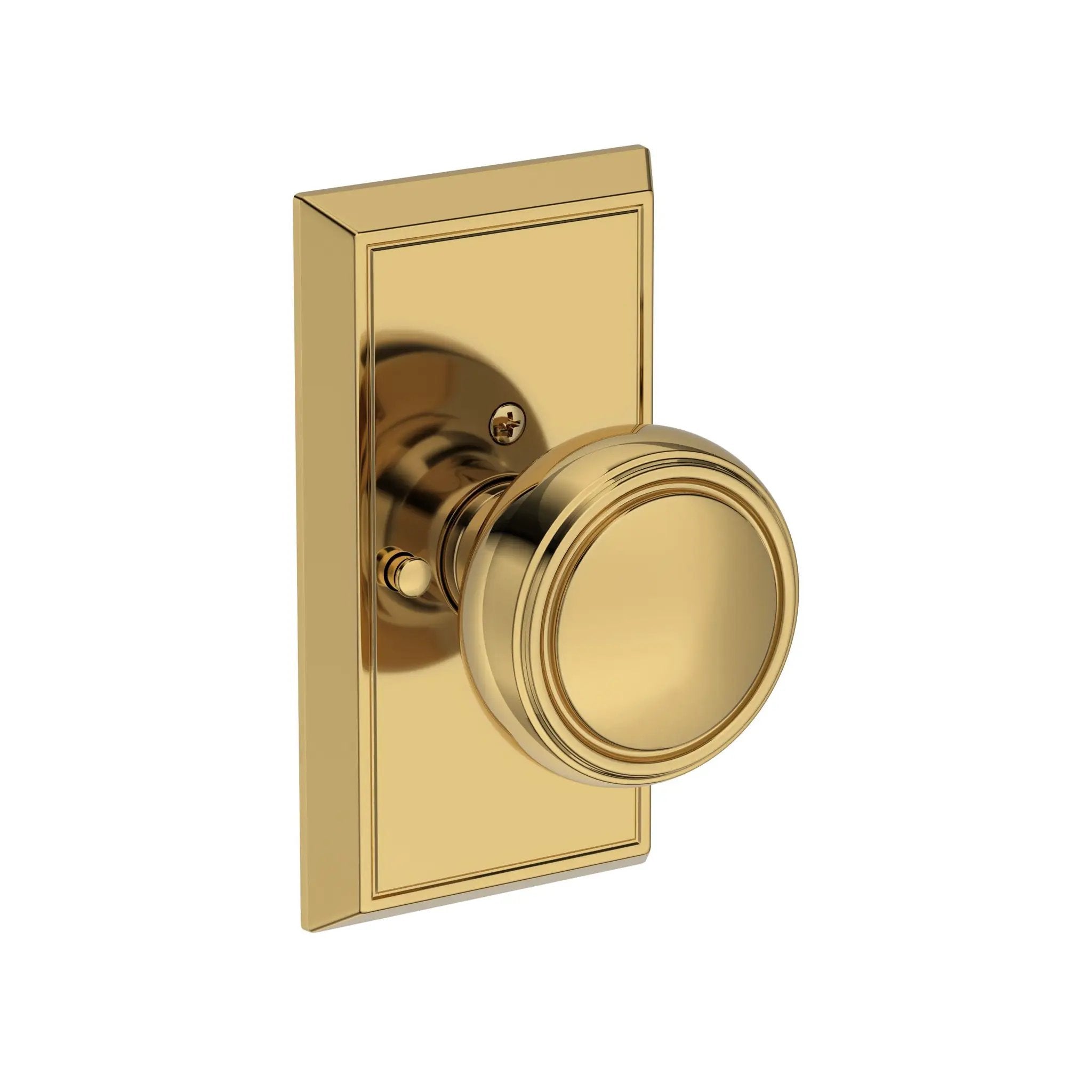 Baldwin Reserve Bremerton Knob with Chamfered 5" Rose by Baldwin