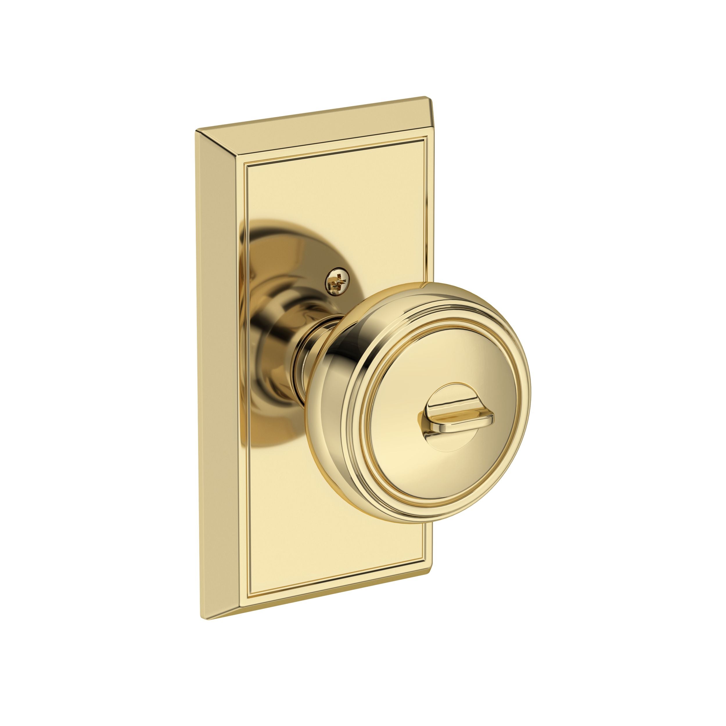 Baldwin Reserve Bremerton Knob with Chamfered 5" Rose