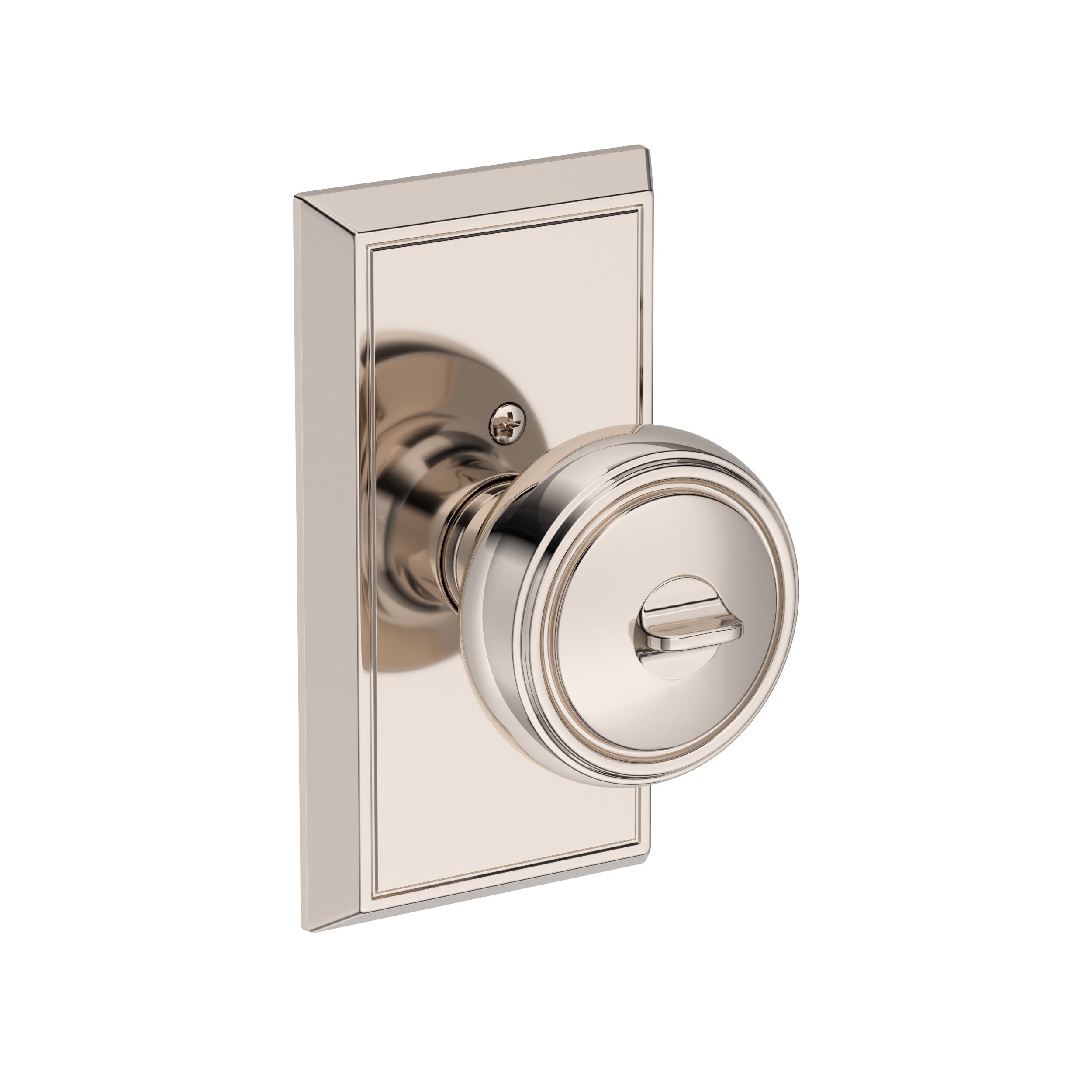 Baldwin Reserve Bremerton Knob with Chamfered 5" Rose
