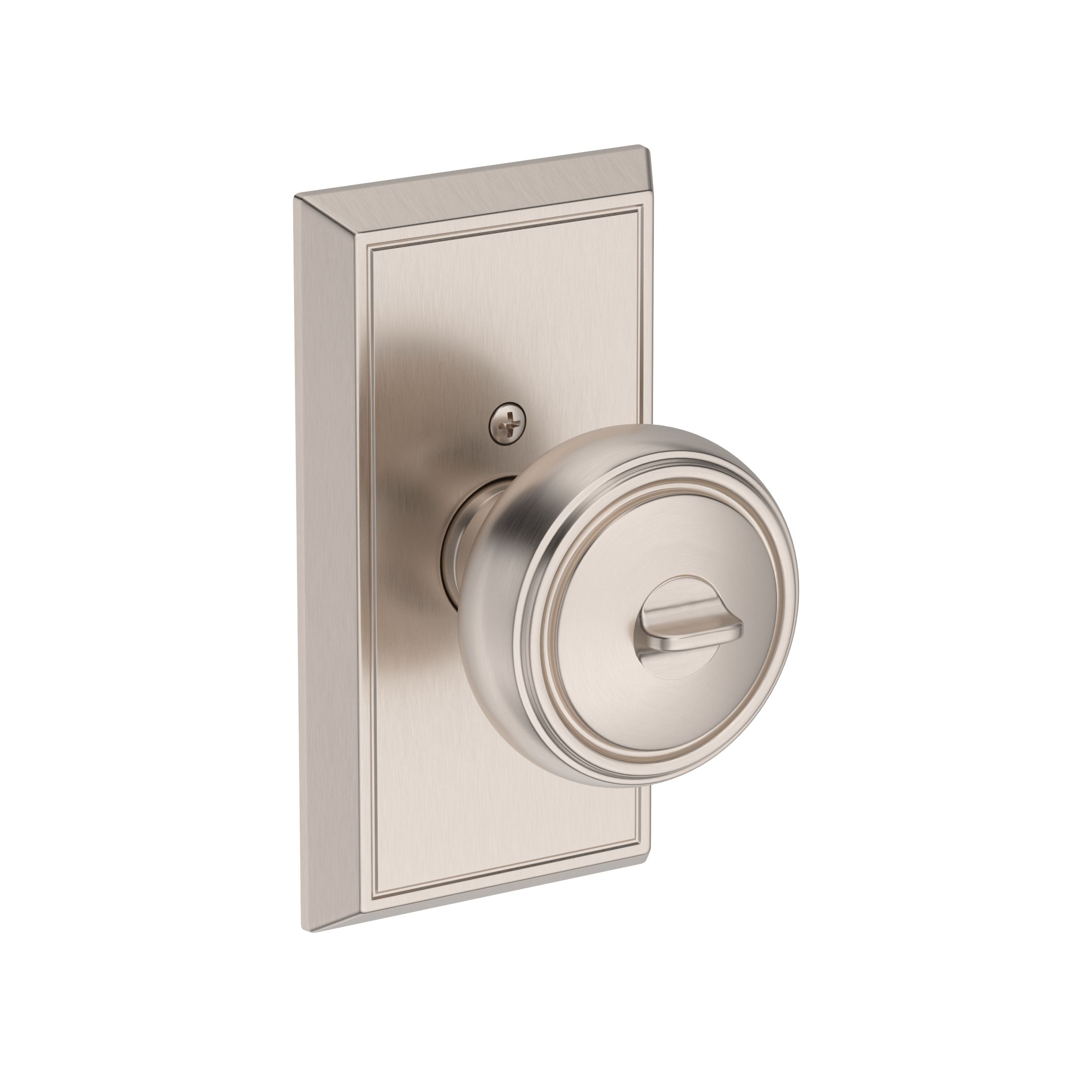 Baldwin Reserve Bremerton Knob with Chamfered 5" Rose