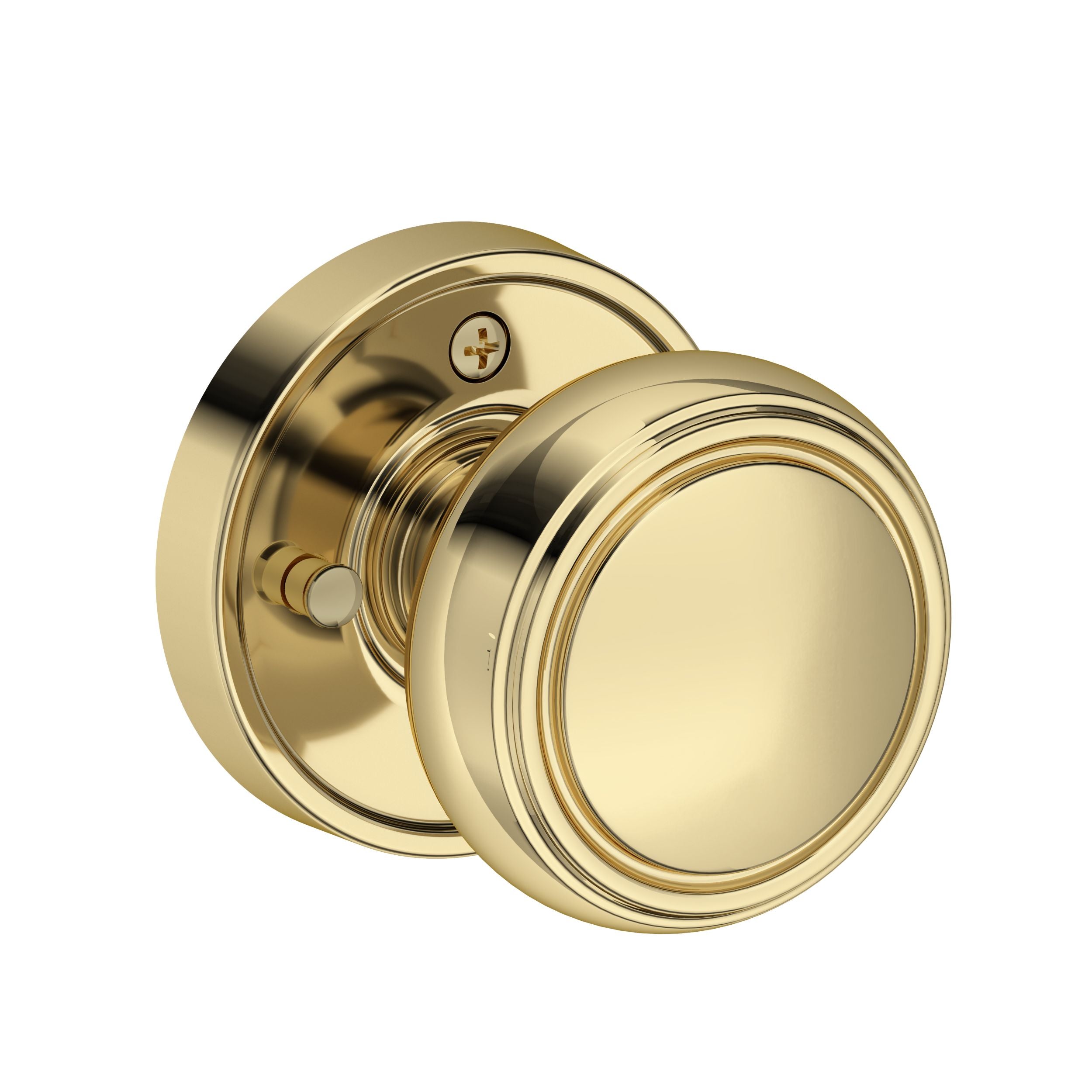 Baldwin Reserve Bremerton Knob with Recessed Round Rose