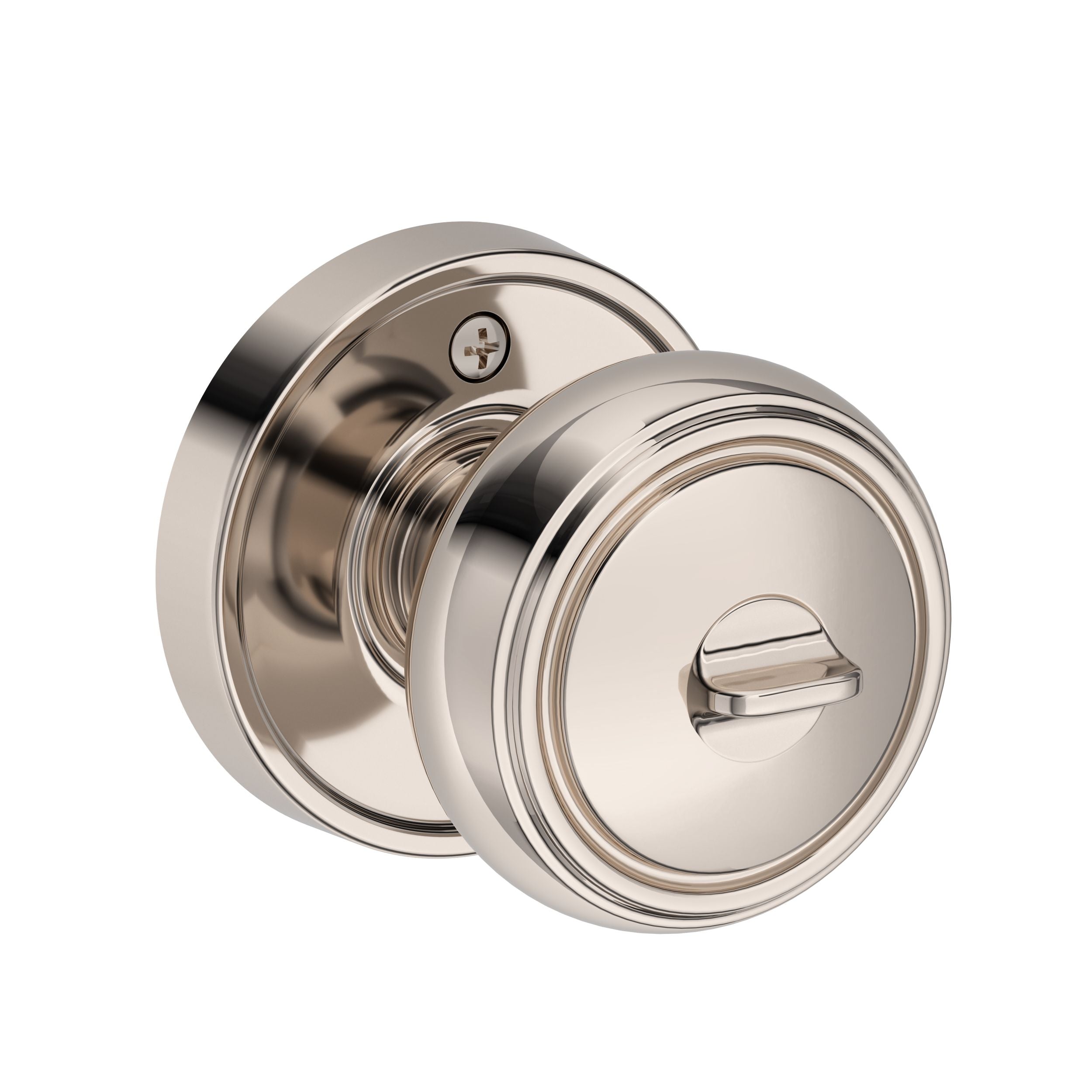 Baldwin Reserve Bremerton Knob with Recessed Round Rose