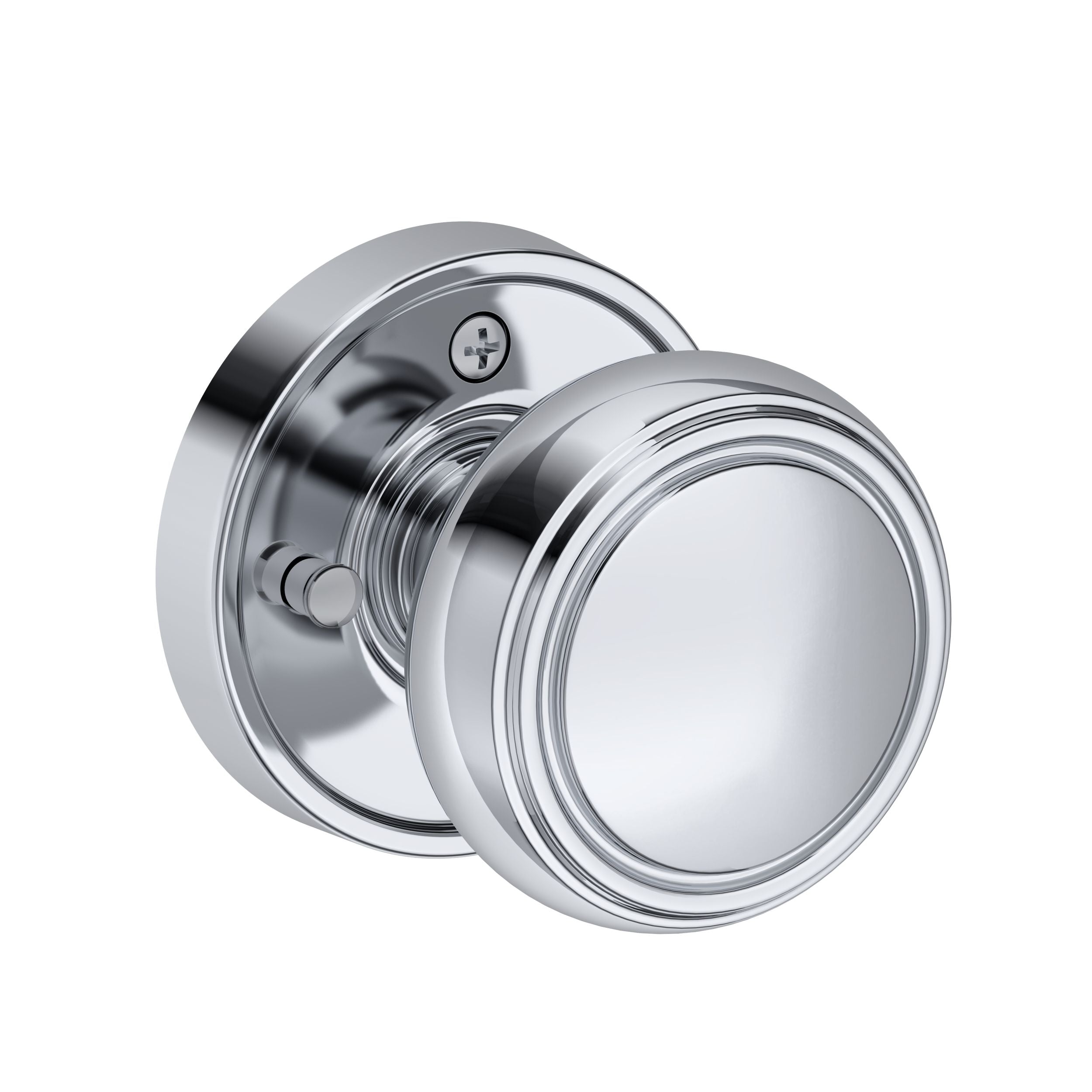 Baldwin Reserve Bremerton Knob with Recessed Round Rose
