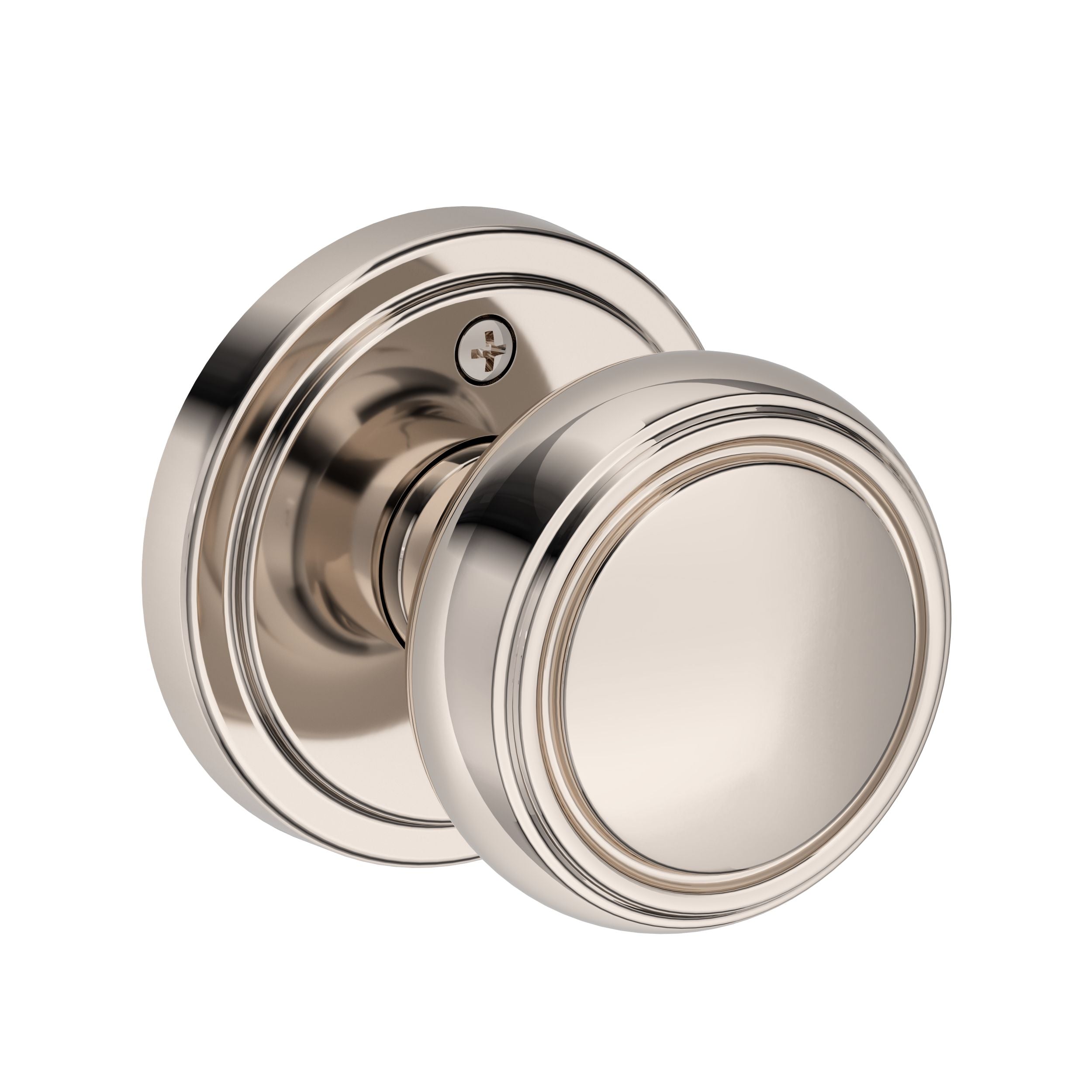 Baldwin Reserve Bremerton Knob with Stepped Round Rose