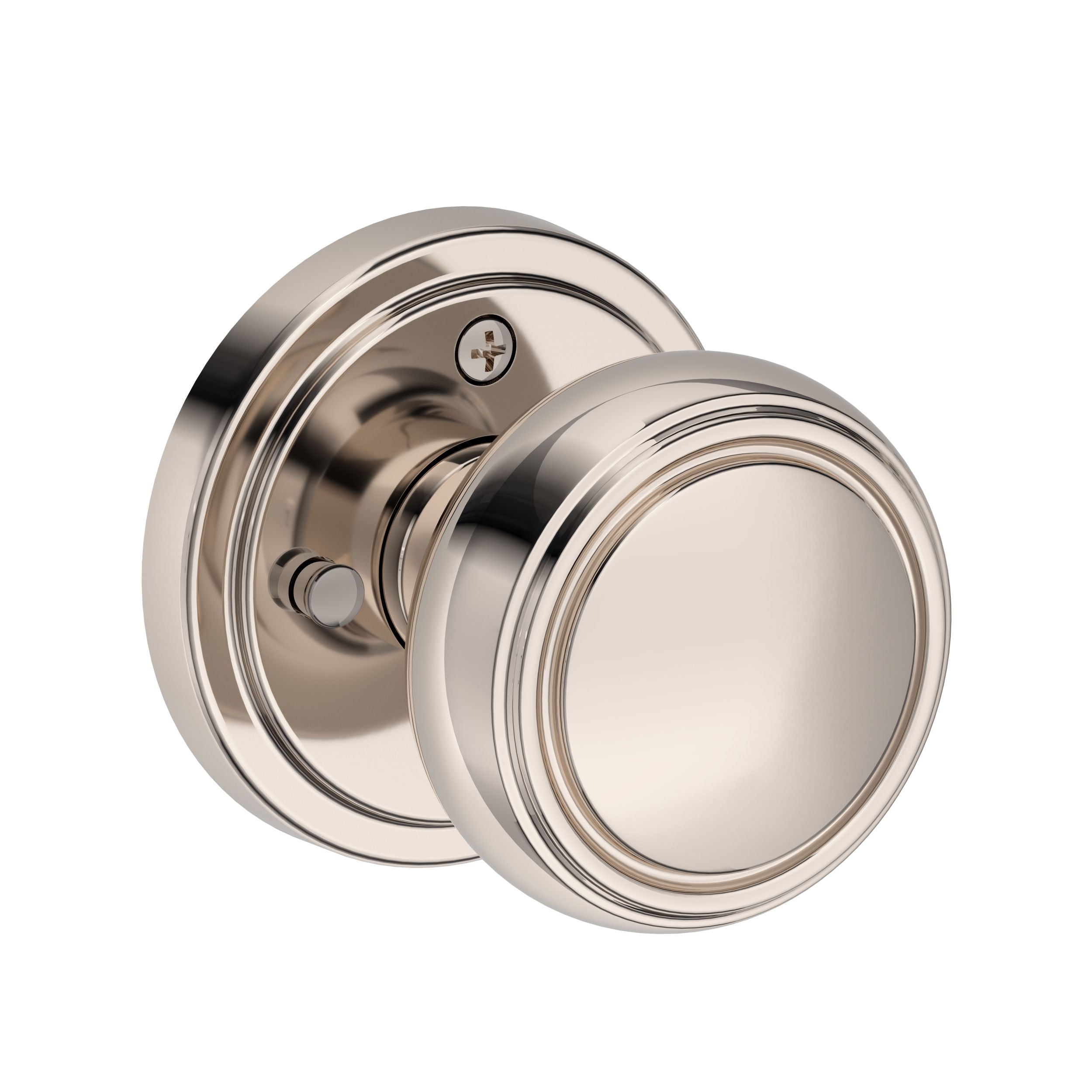 Baldwin Reserve Bremerton Knob with Stepped Round Rose