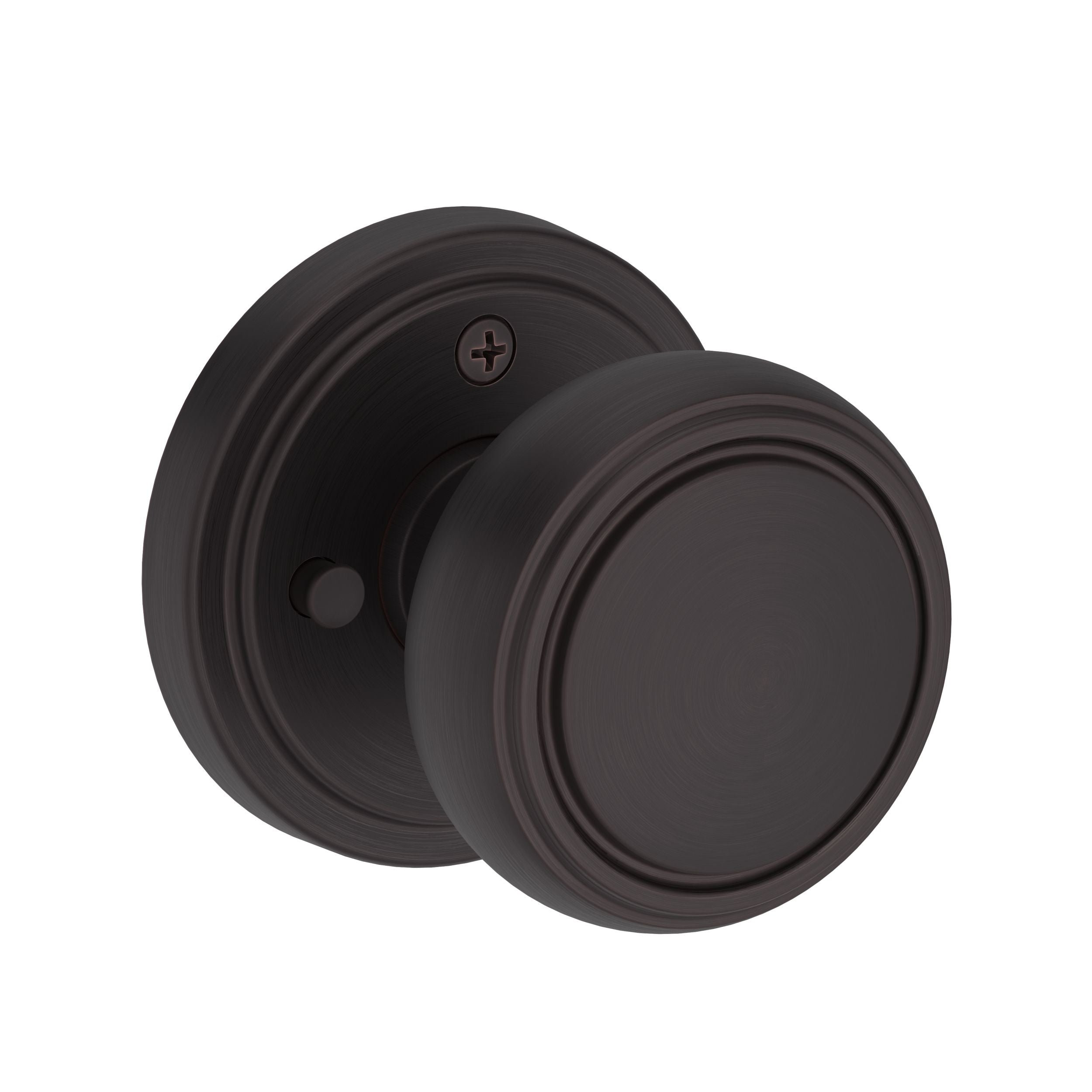 Baldwin Reserve Bremerton Knob with Stepped Round Rose
