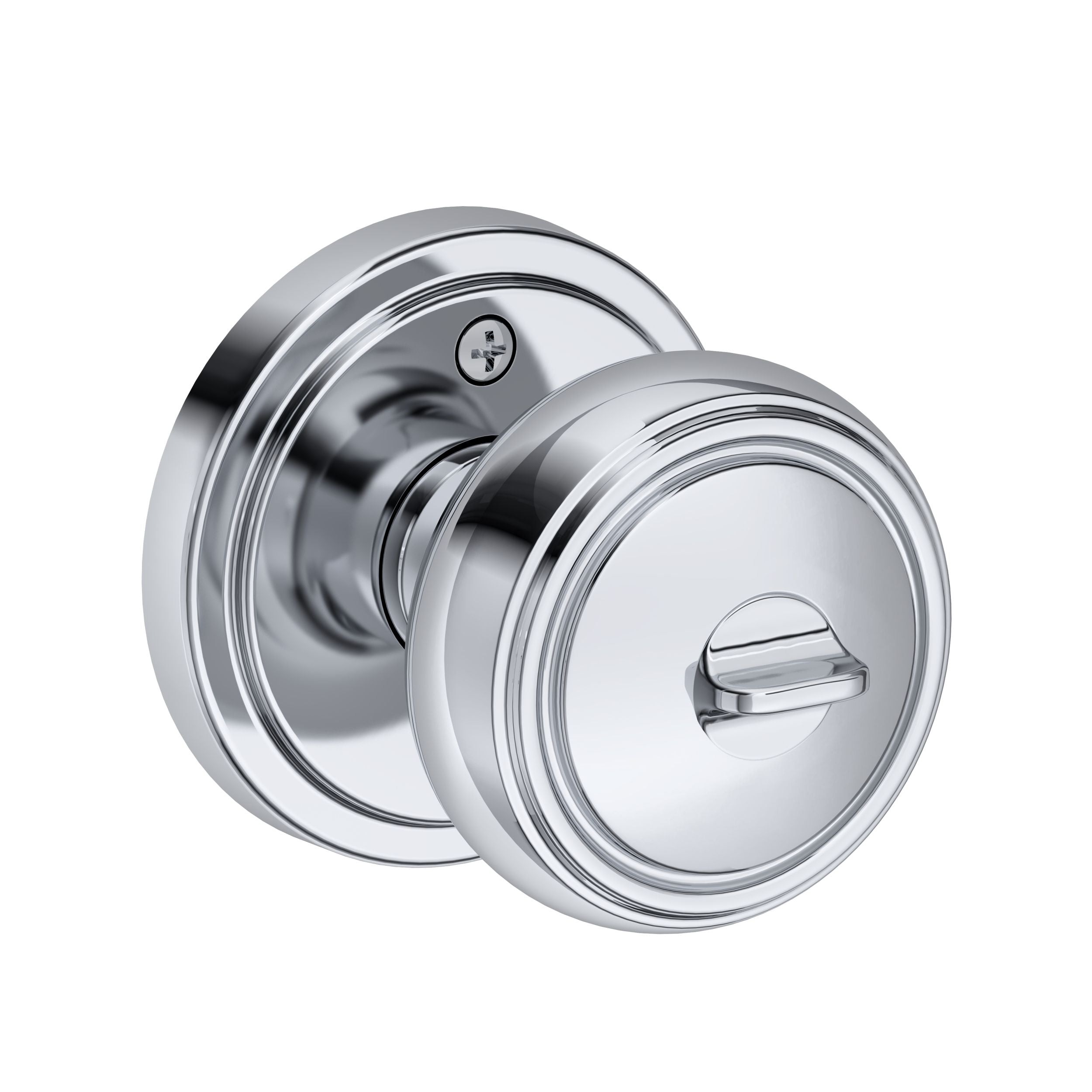 Baldwin Reserve Bremerton Knob with Stepped Round Rose