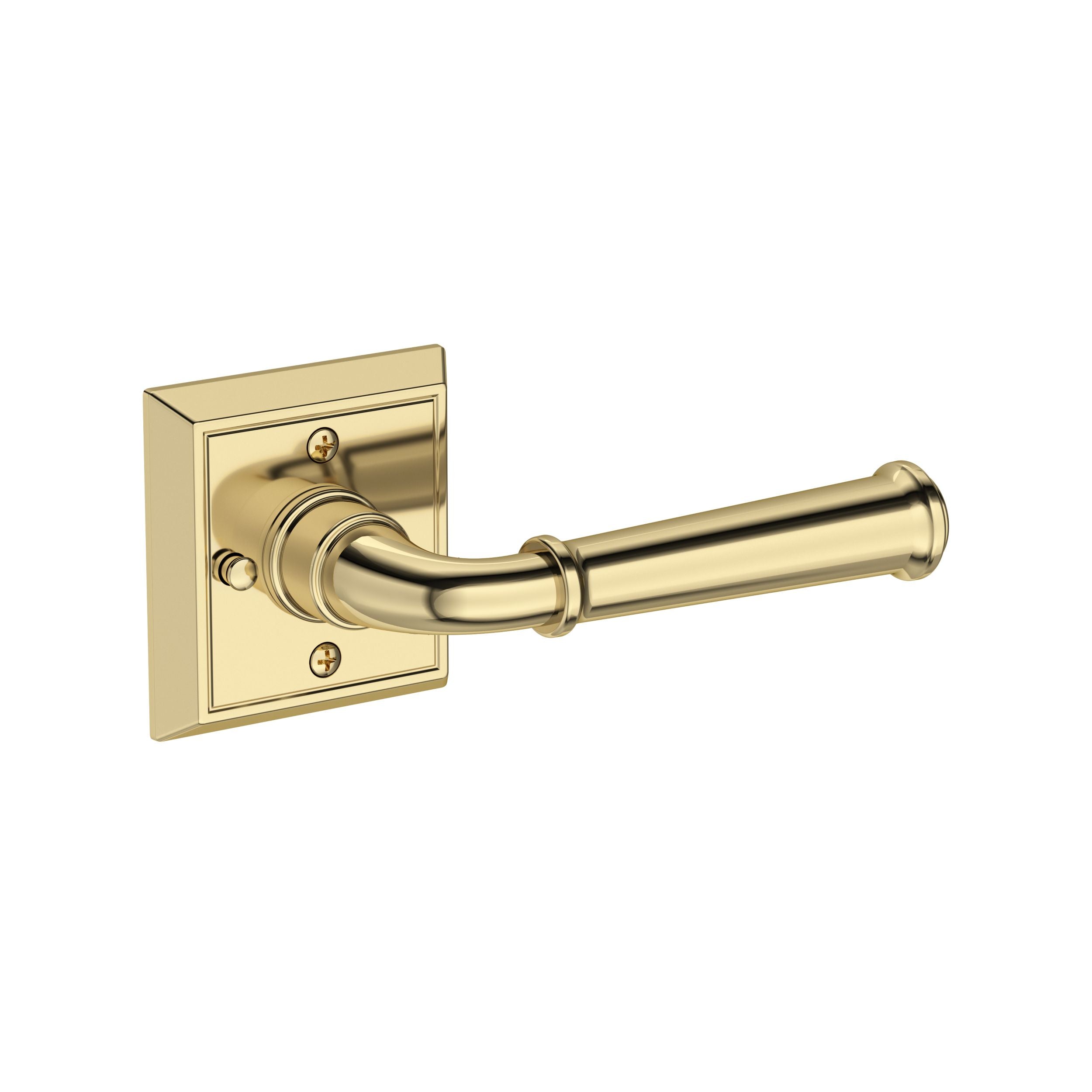 Baldwin Reserve Dunsmoor Lever with Chamfered Square Rose