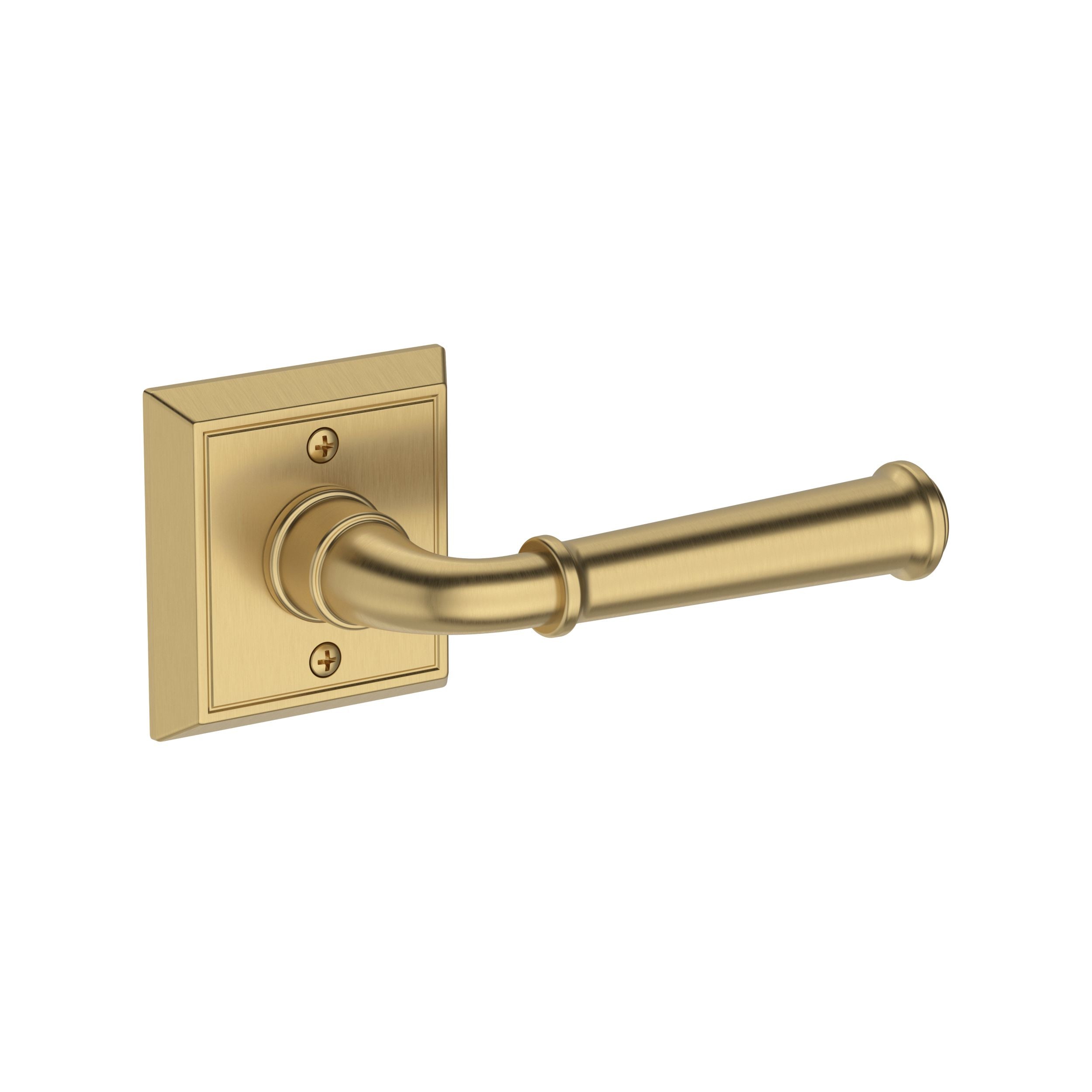 Baldwin Reserve Dunsmoor Lever with Chamfered Square Rose