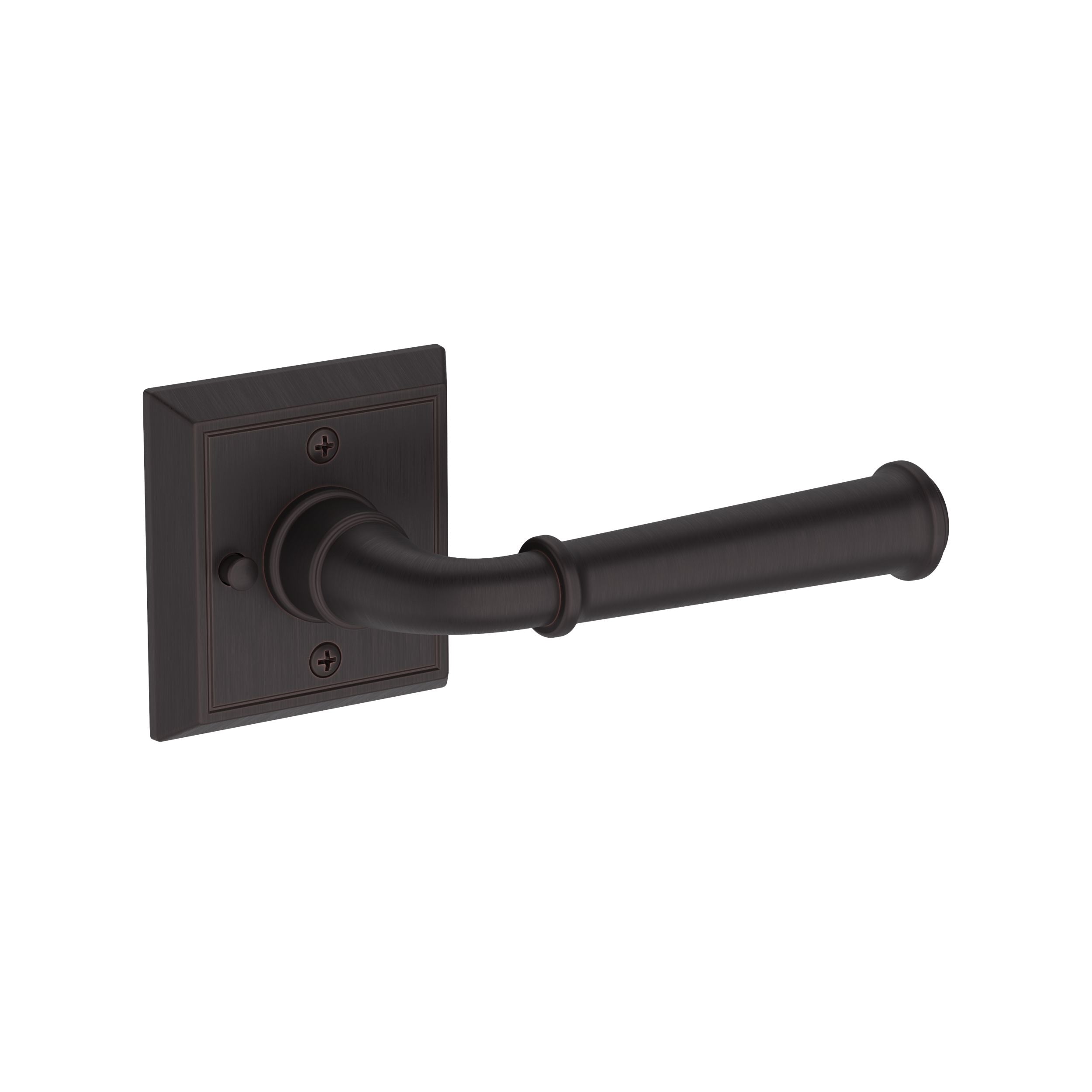 Baldwin Reserve Dunsmoor Lever with Chamfered Square Rose