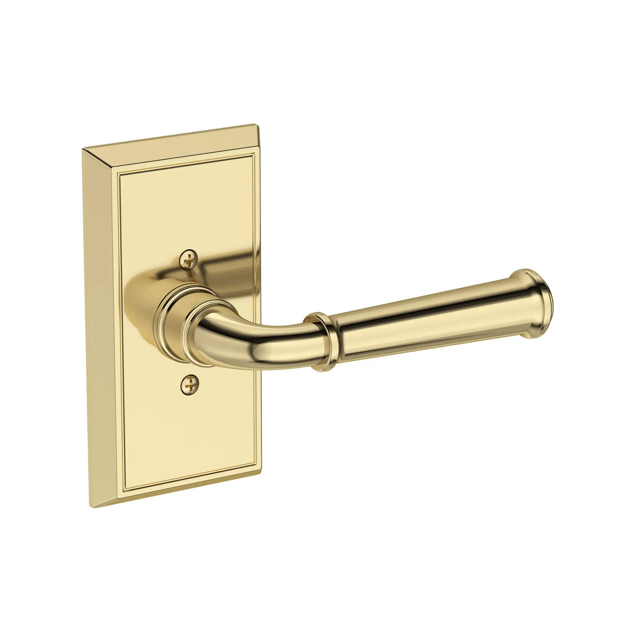 Baldwin Reserve Dunsmoor Lever with Chamfered 5" Rose by Baldwin