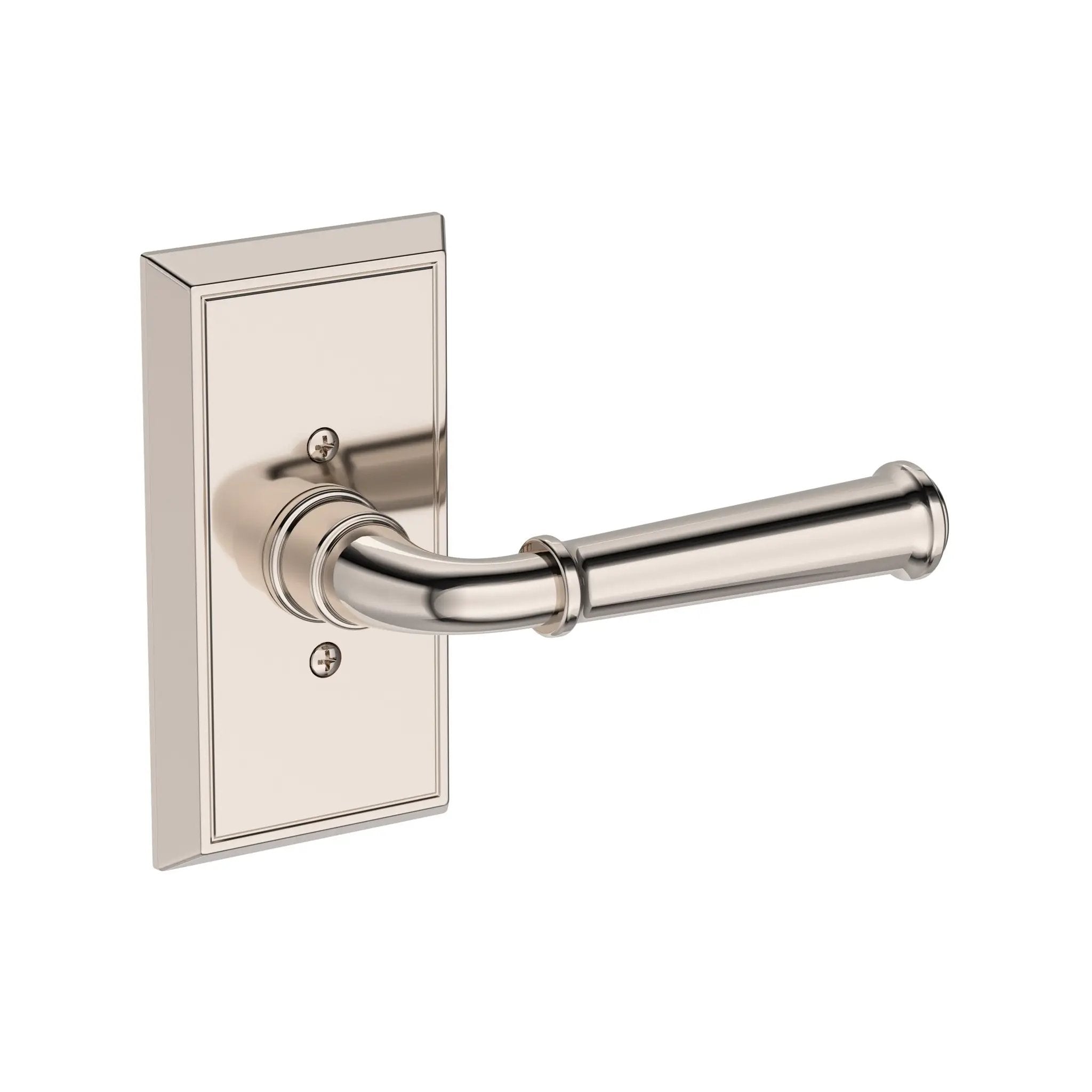 Baldwin Reserve Dunsmoor Lever with Chamfered 5" Rose by Baldwin