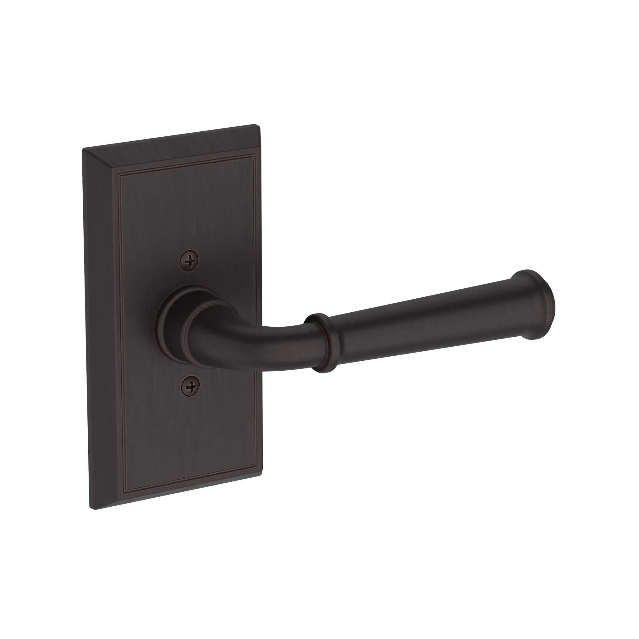 Baldwin Reserve Dunsmoor Lever with Chamfered 5" Rose by Baldwin