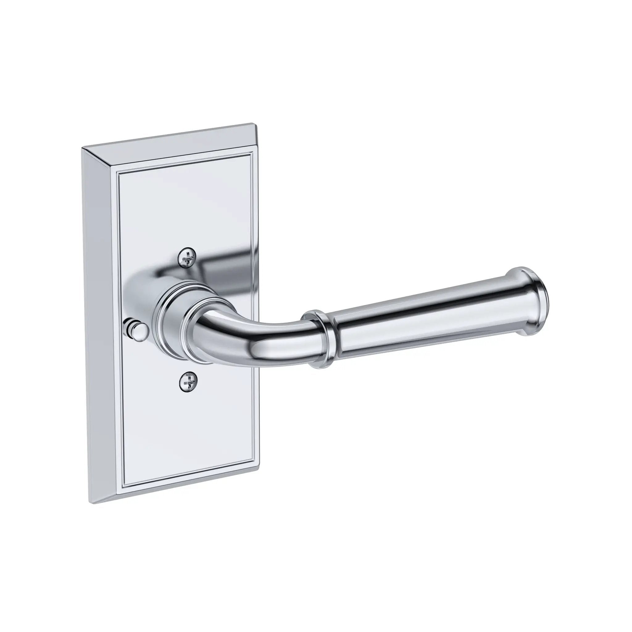 Baldwin Reserve Dunsmoor Lever with Chamfered 5" Rose by Baldwin