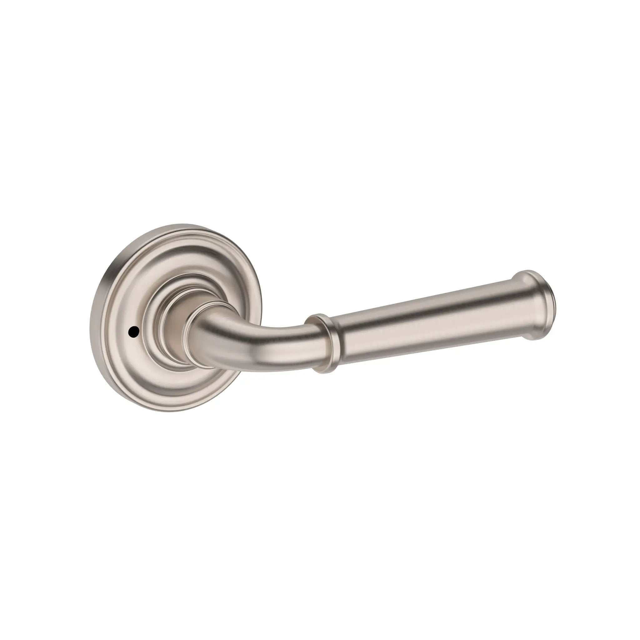 satin nickel door lever