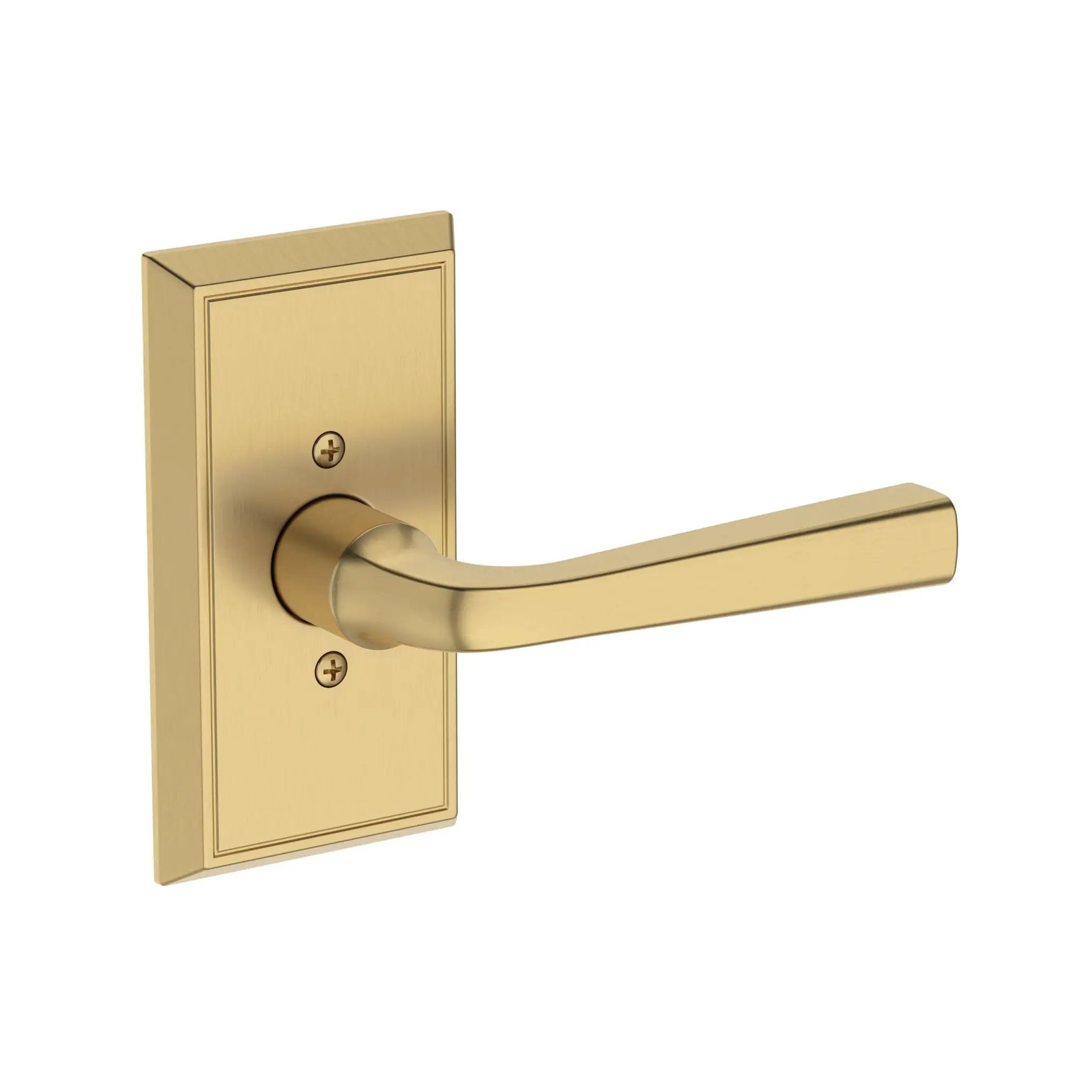 Baldwin Reserve Kingvale Lever with Chamfered 5" Rose by Baldwin