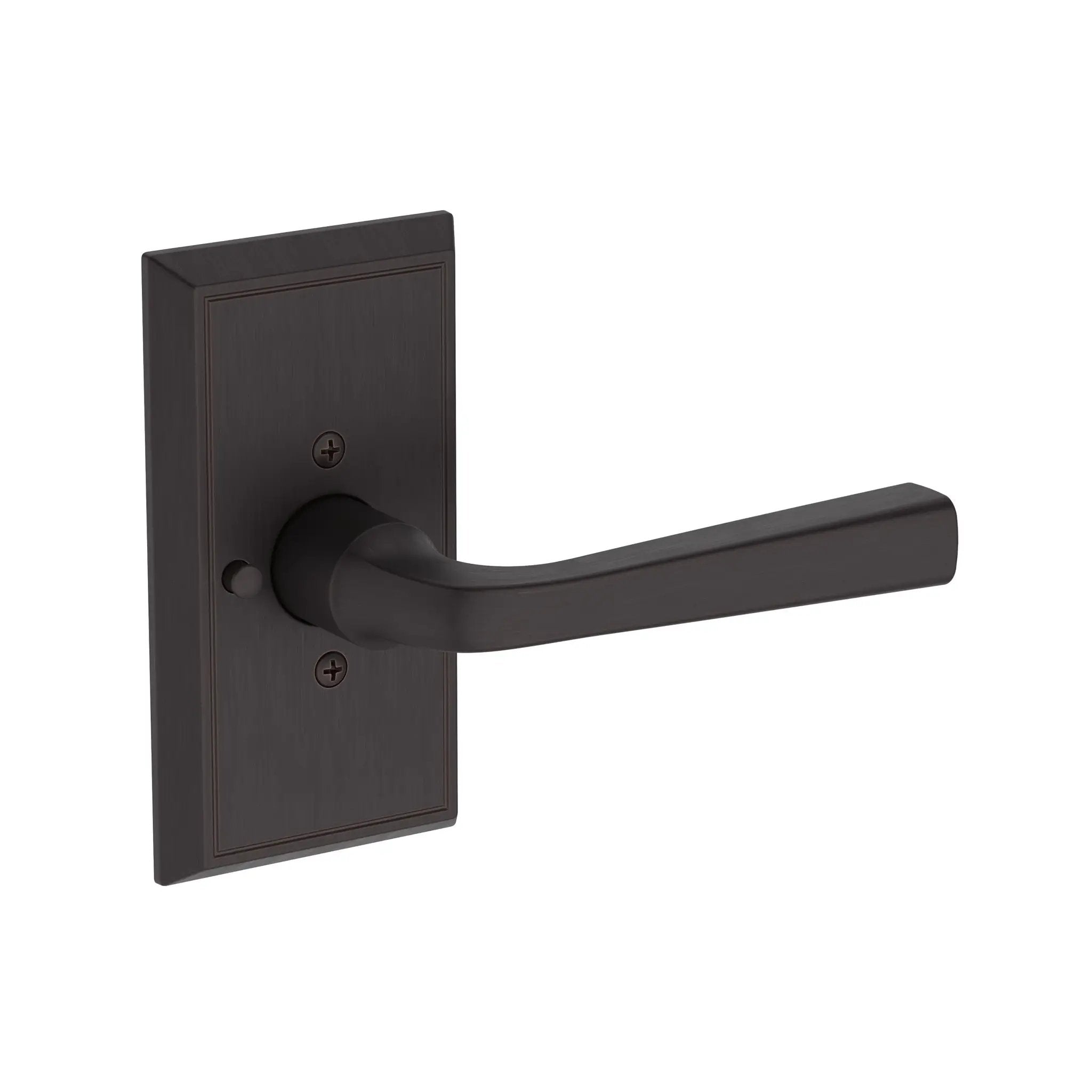 Baldwin Reserve Kingvale Lever with Chamfered 5" Rose by Baldwin