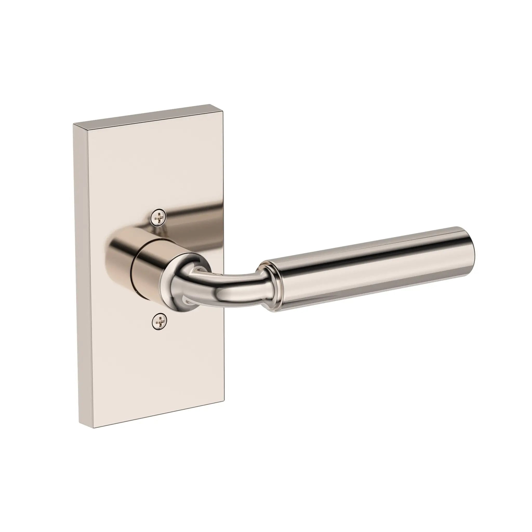 Baldwin Reserve La Conner Lever with Contemporary 5" Rose by Baldwin