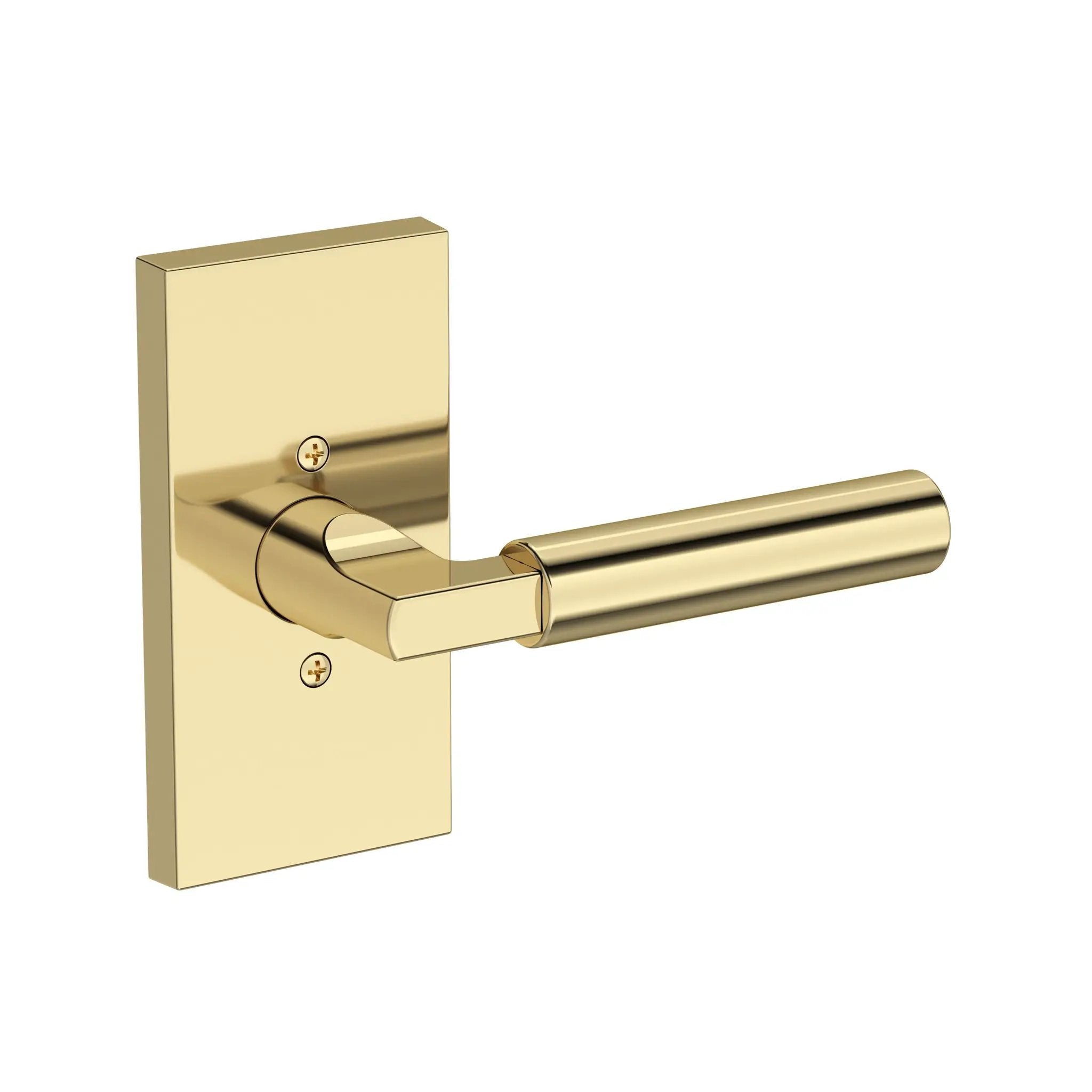 Baldwin Reserve Lake Forest Lever with Contemporary 5" Rose by Baldwin