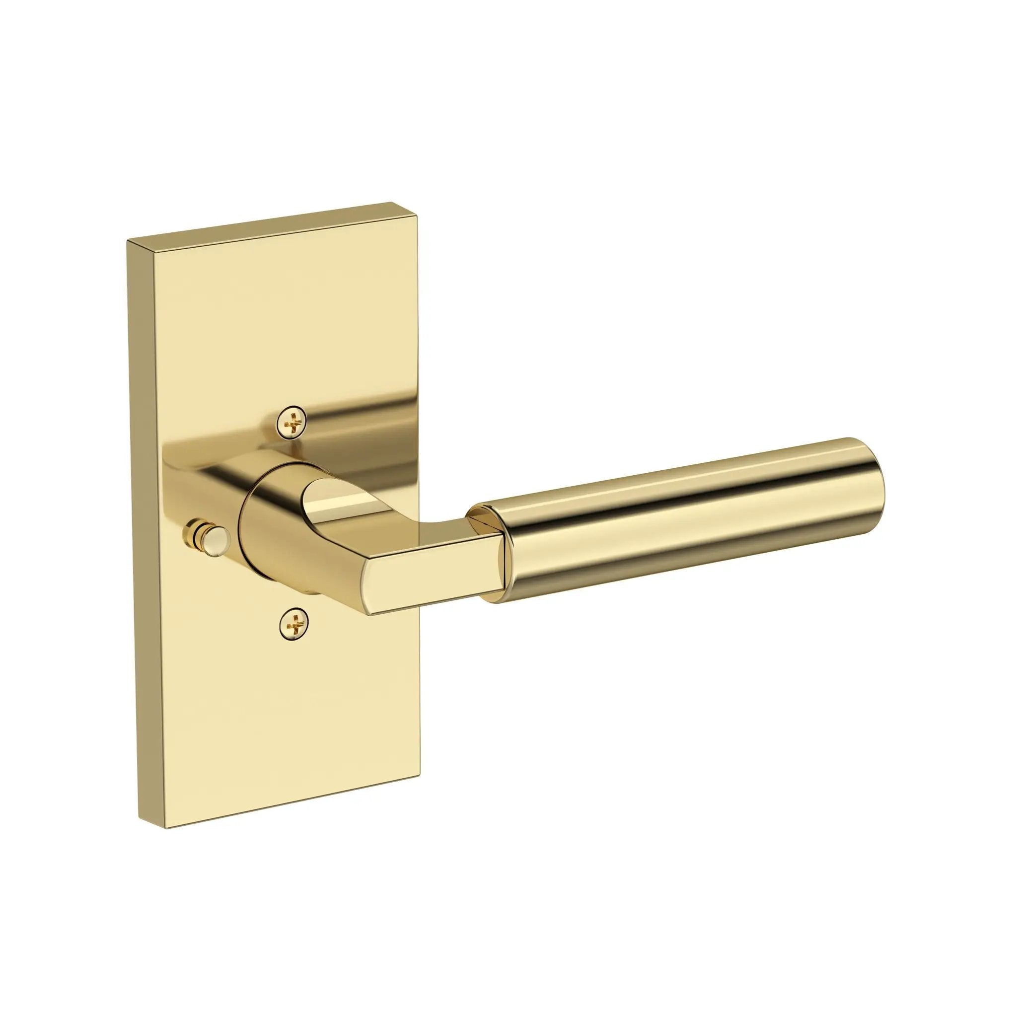 Baldwin Reserve Lake Forest Lever with Contemporary 5" Rose by Baldwin