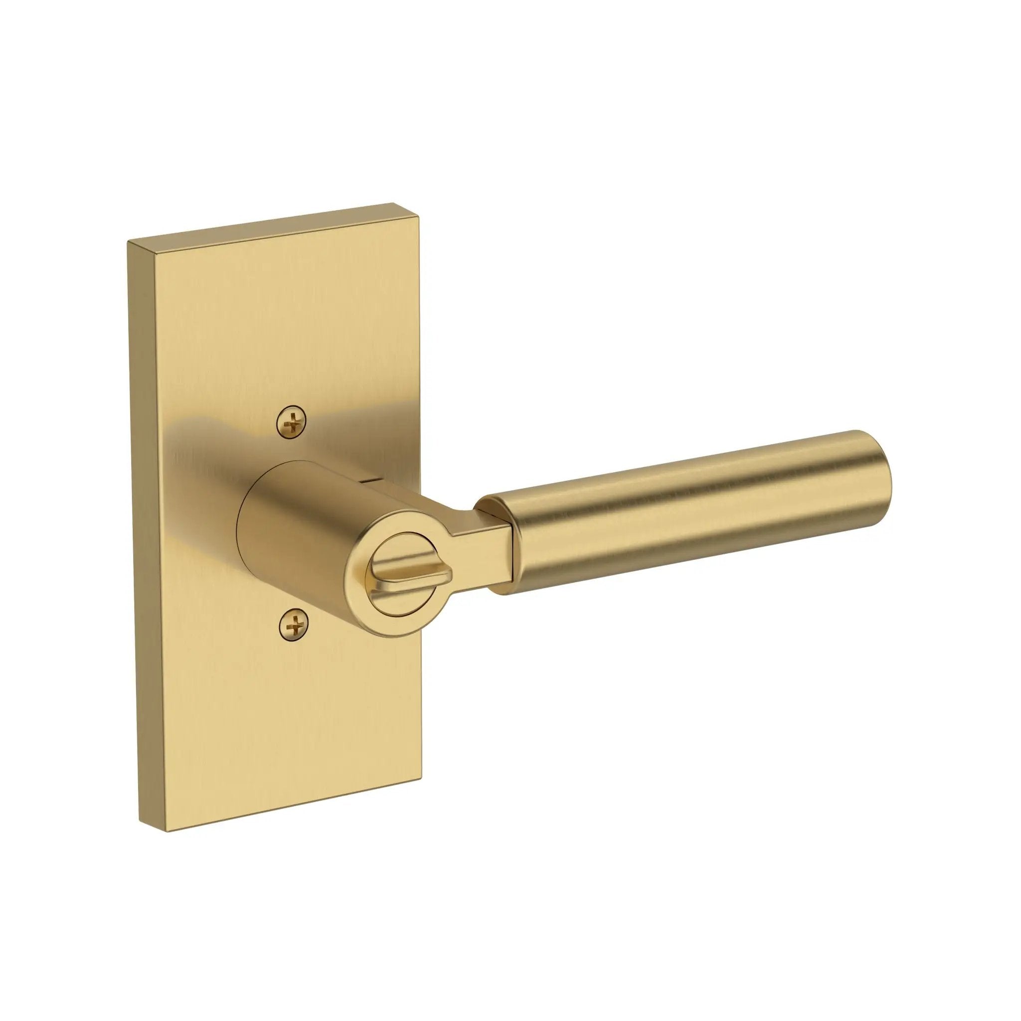 Baldwin Reserve Lake Forest Lever with Contemporary 5" Rose by Baldwin