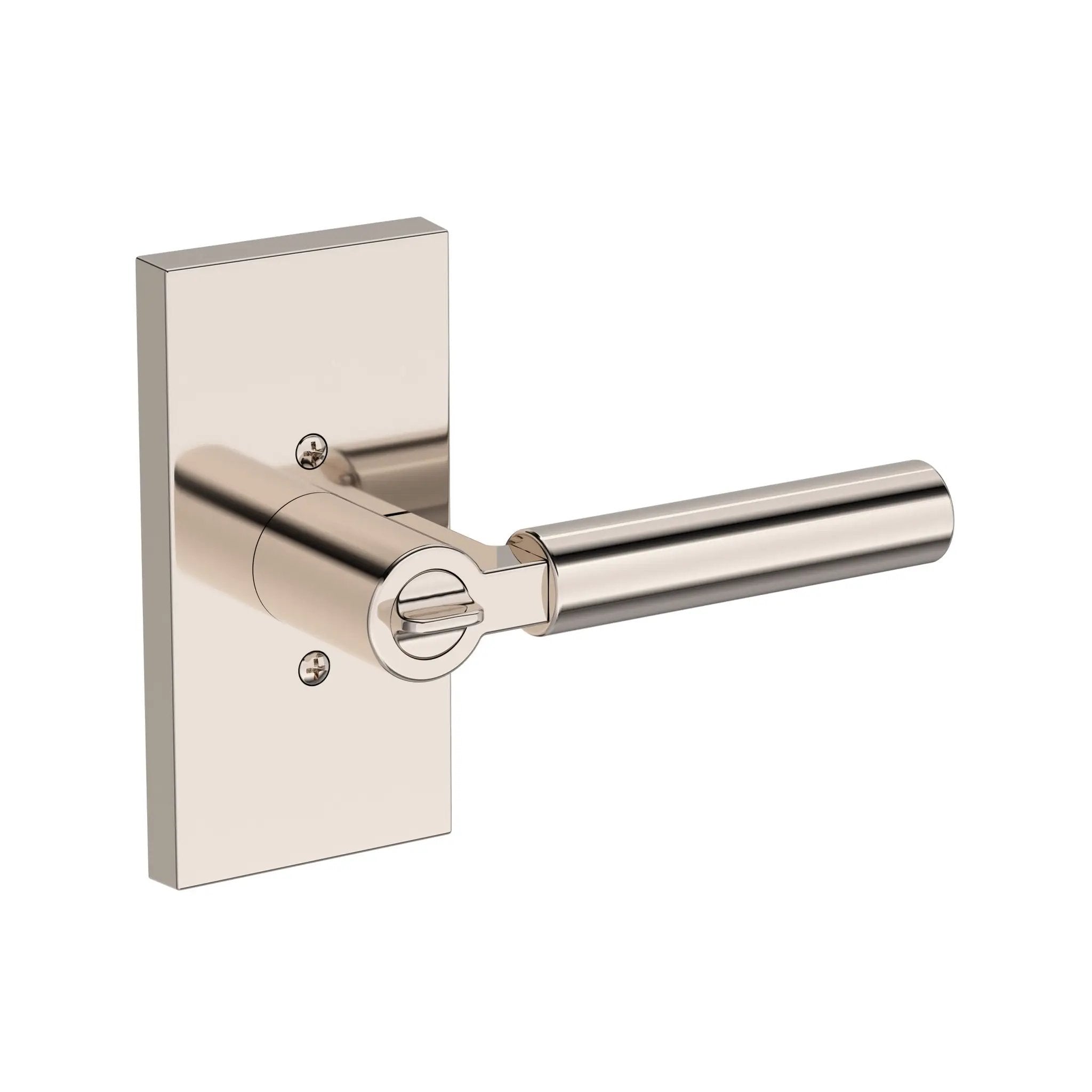 Baldwin Reserve Lake Forest Lever with Contemporary 5" Rose by Baldwin