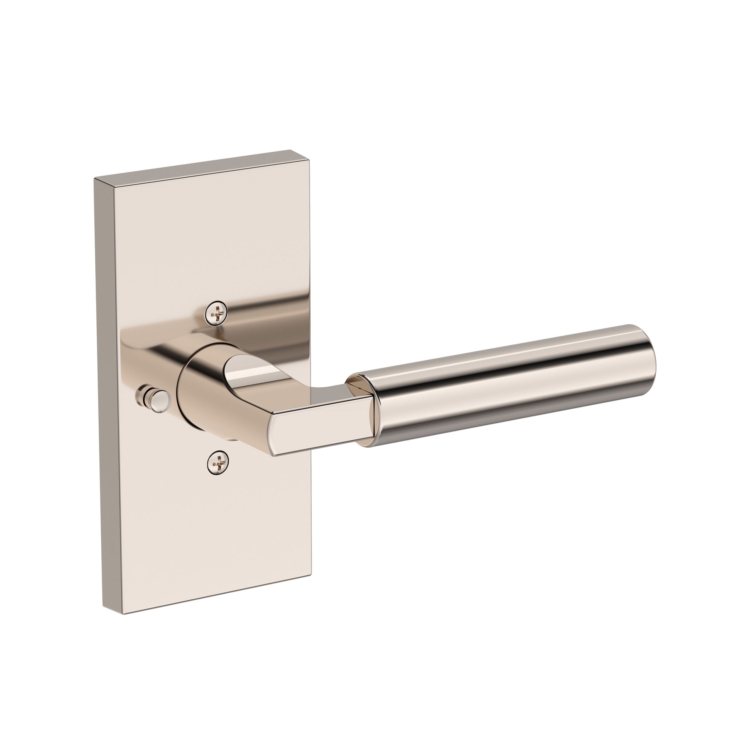 Baldwin Reserve Lake Forest Lever with Contemporary 5" Rose