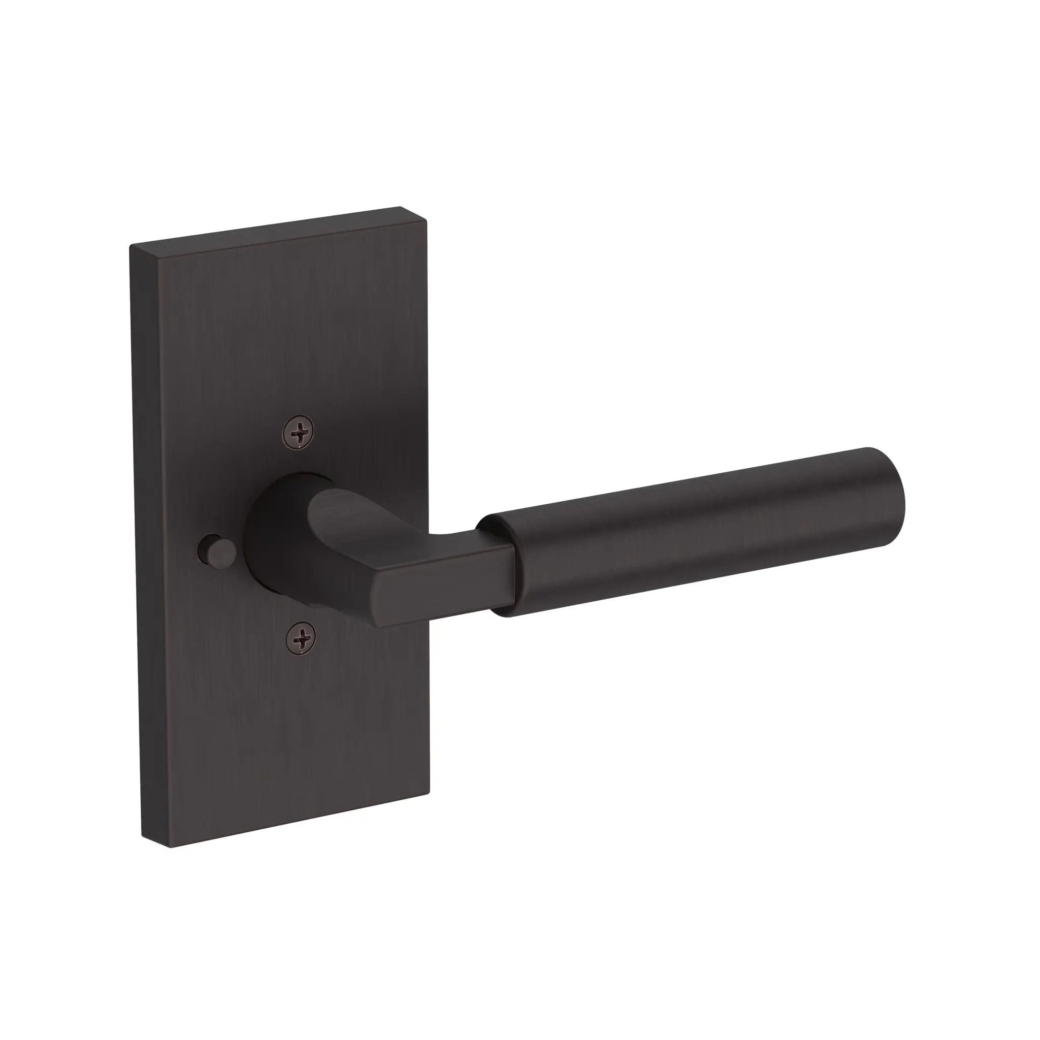 Baldwin Reserve Lake Forest Lever with Contemporary 5" Rose by Baldwin
