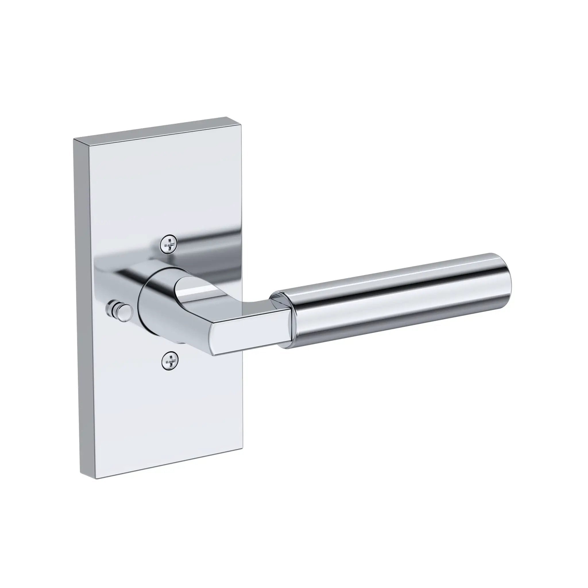 Baldwin Reserve Lake Forest Lever with Contemporary 5" Rose by Baldwin