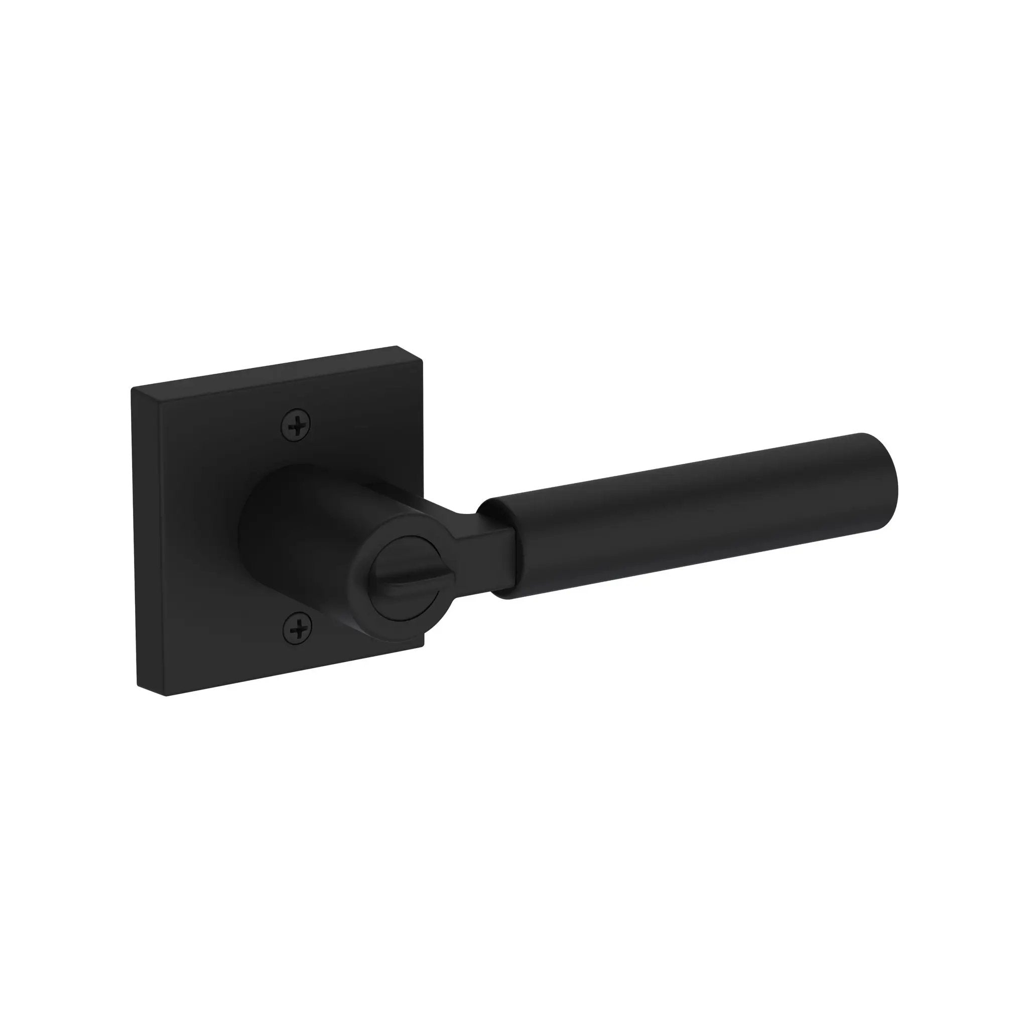 Baldwin Reserve Lake Forest Lever with Contemporary Square Rose by Baldwin
