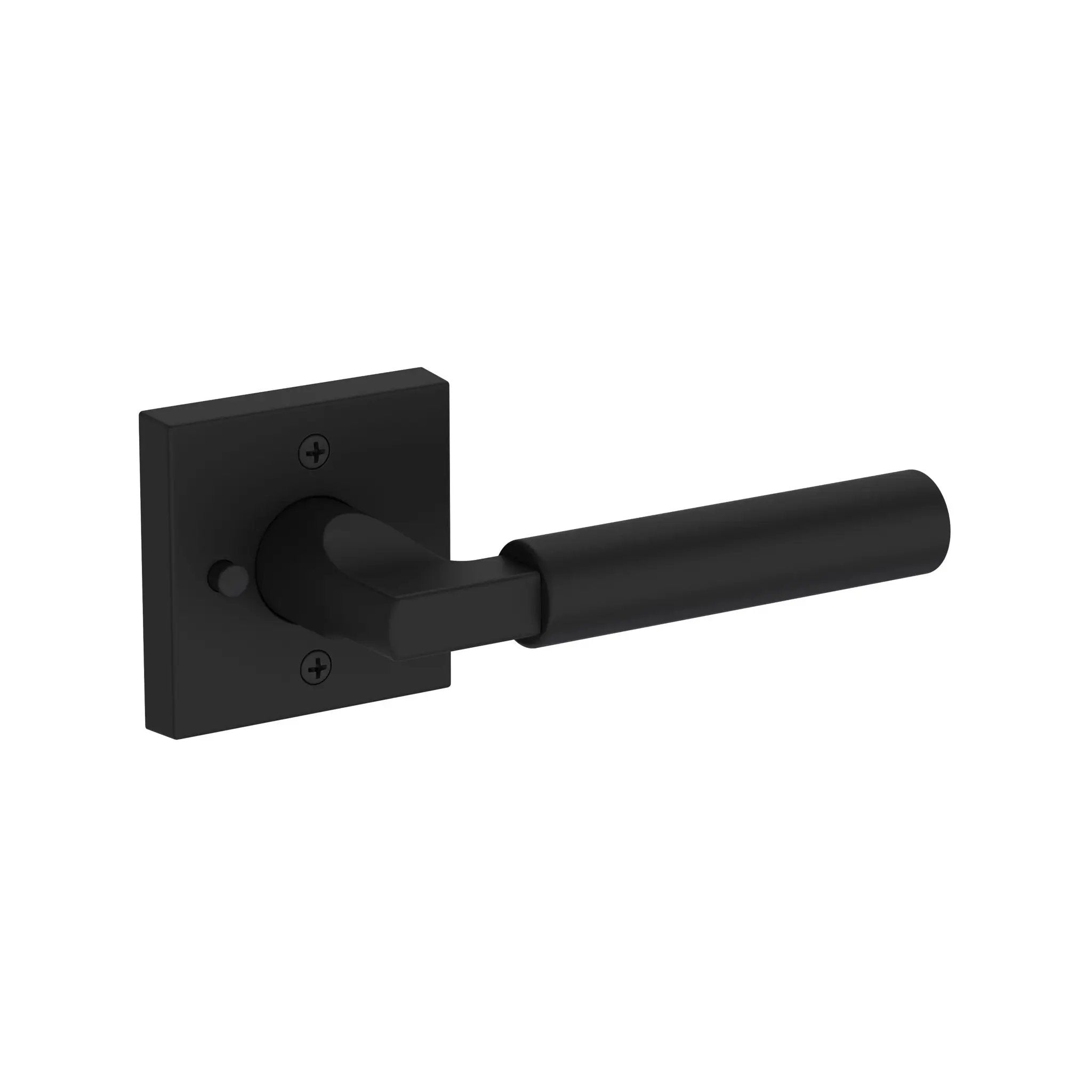 Baldwin Reserve Lake Forest Lever with Contemporary Square Rose by Baldwin