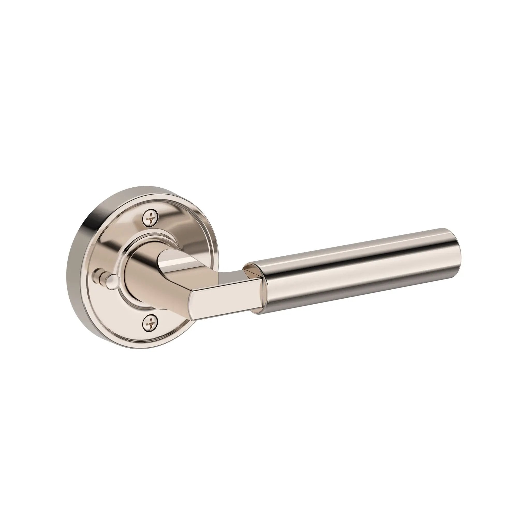 Baldwin Reserve Lake Forest Lever with Recessed Round Rose by Baldwin