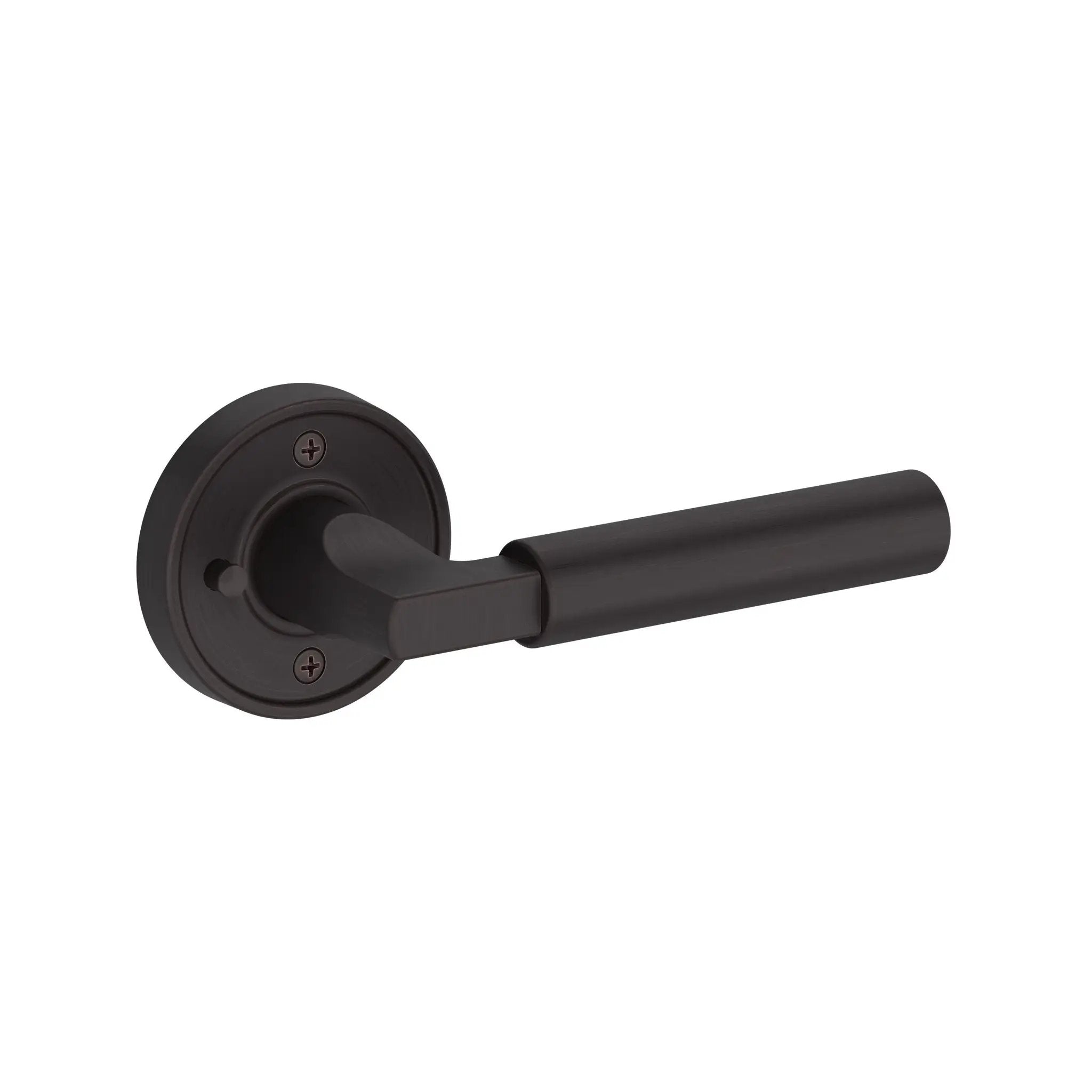 Baldwin Reserve Lake Forest Lever with Recessed Round Rose by Baldwin