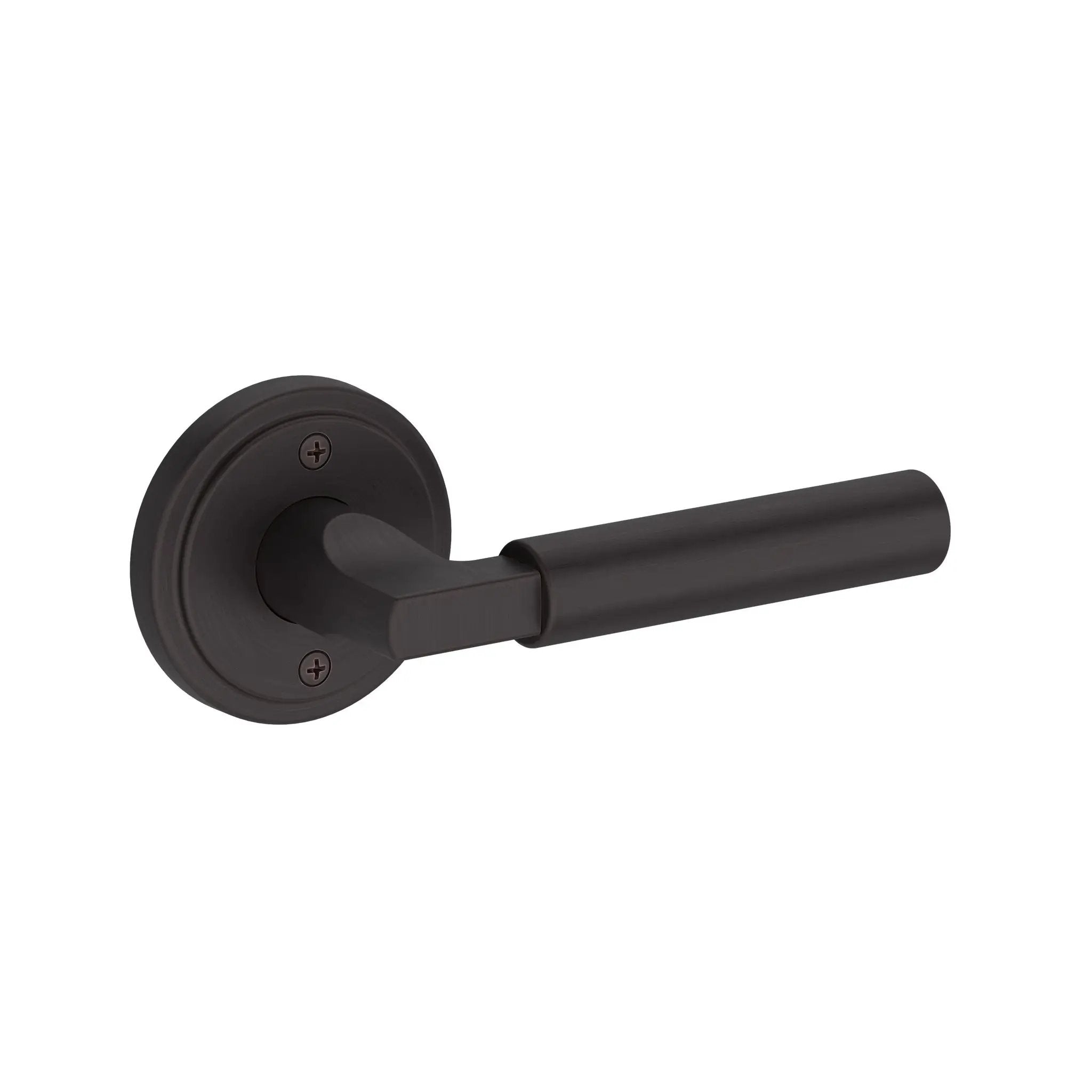 Baldwin Reserve Lake Forest Lever with Stepped Round Rose by Baldwin