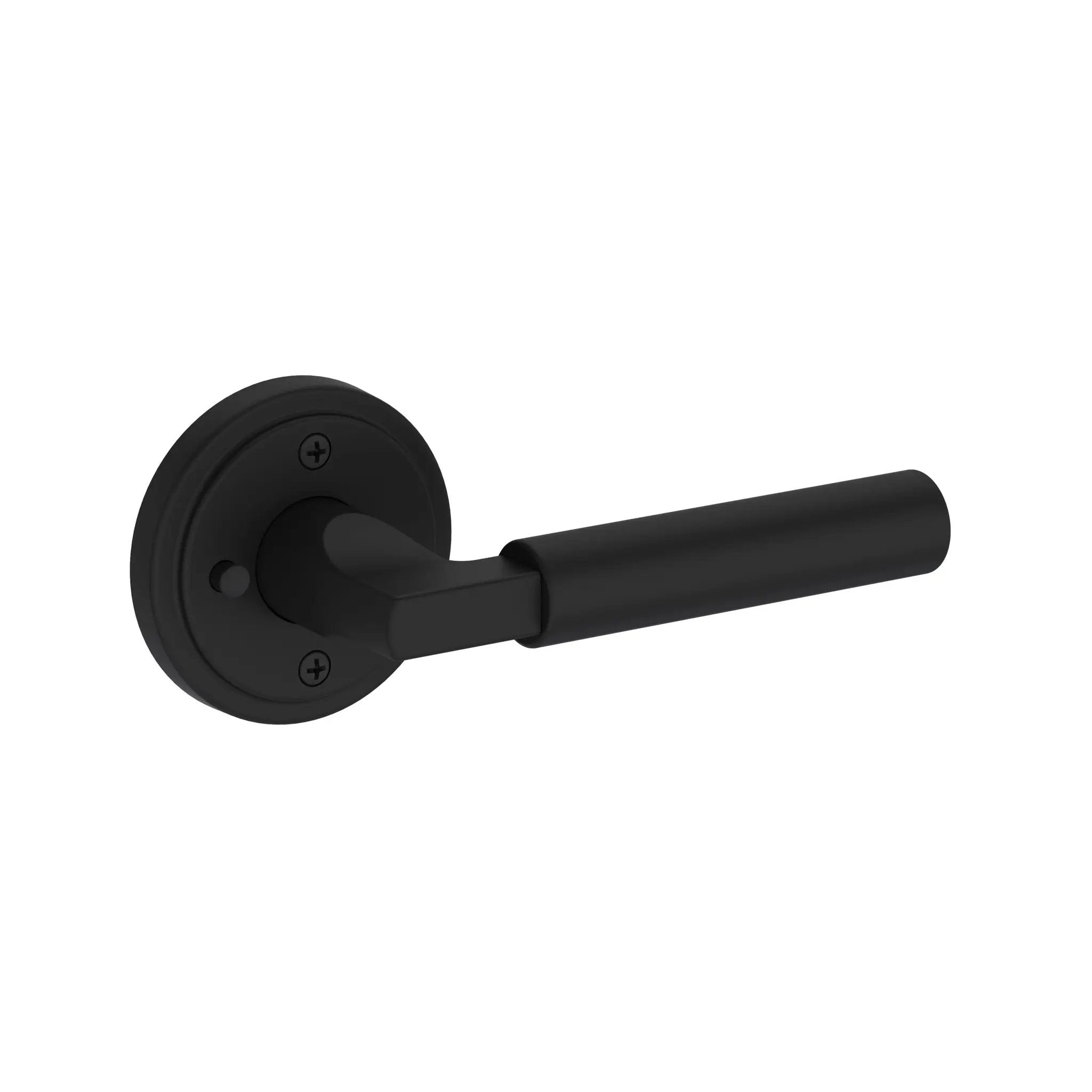Baldwin Reserve Lake Forest Lever with Stepped Round Rose by Baldwin