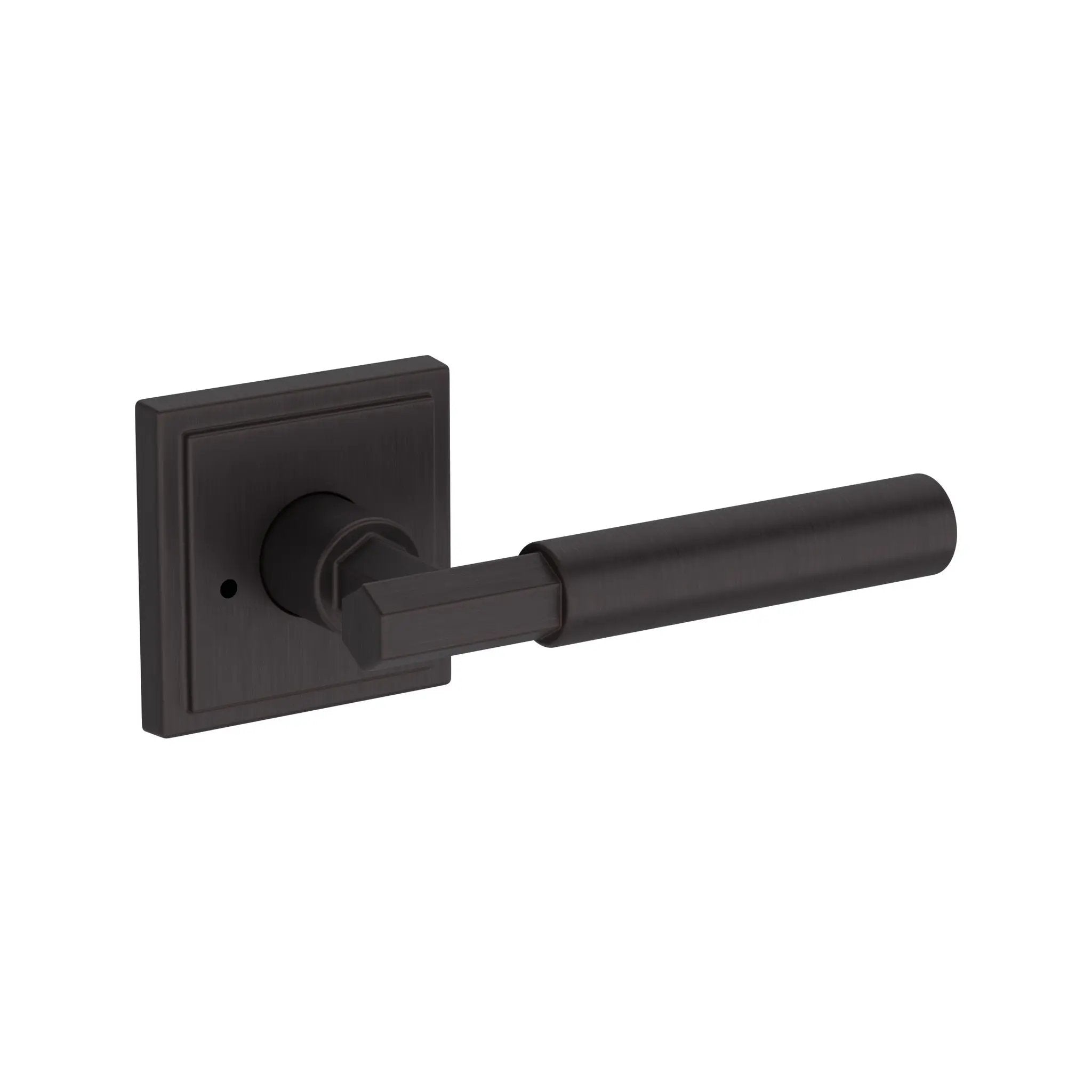 Baldwin Reserve Riddling Lever with Stepped Square Rose by Baldwin