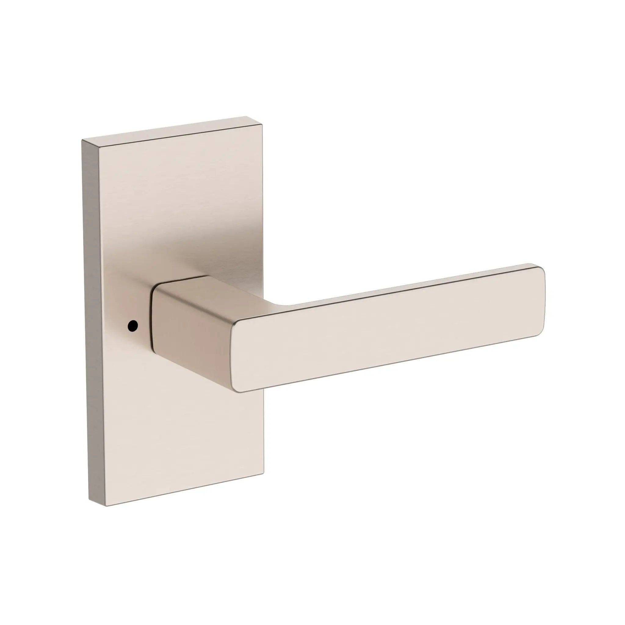 Baldwin Reserve Sharpewood Lever with Contemporary 5" Rose by Baldwin
