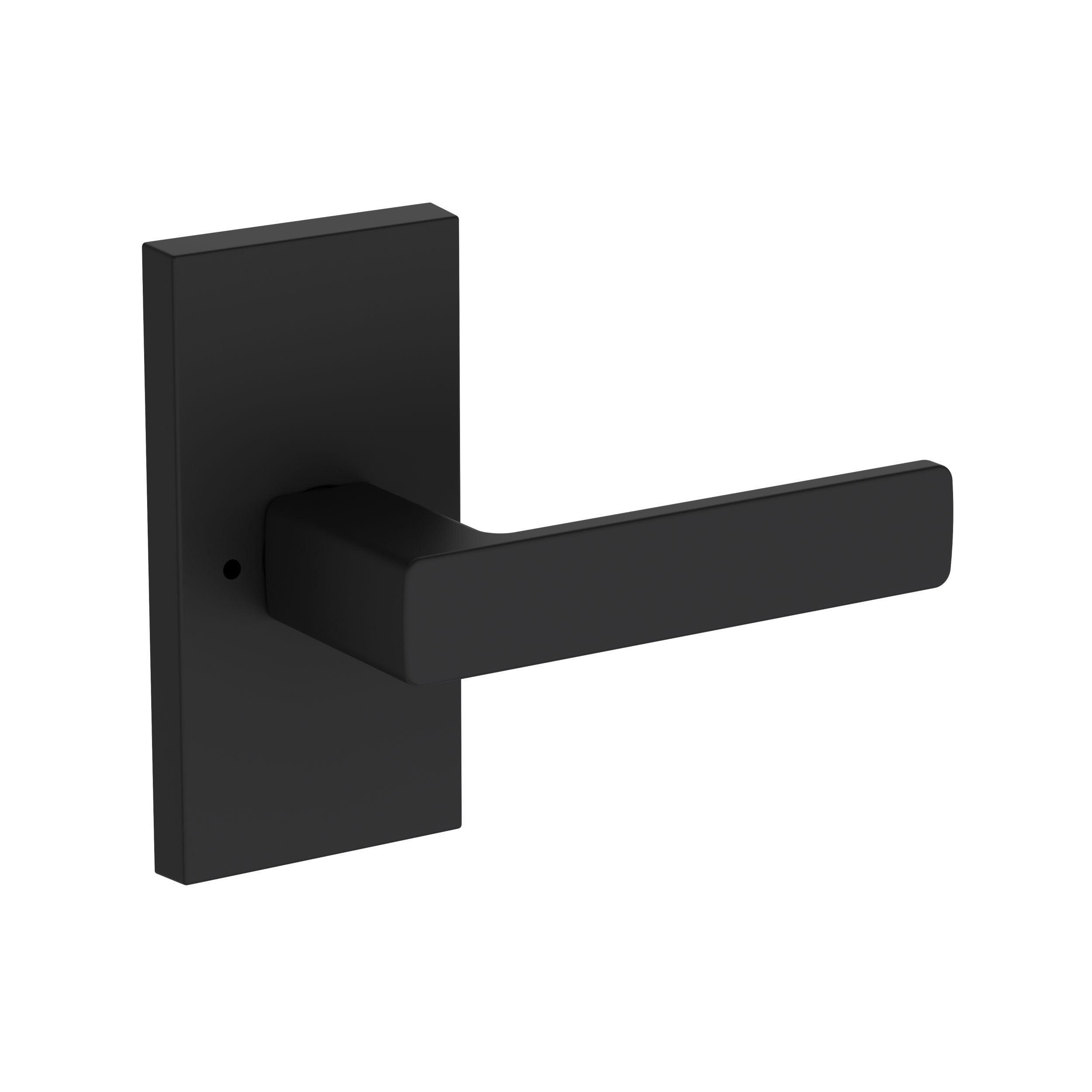 Baldwin Reserve Sharpewood Lever with Contemporary 5" Rose by Baldwin