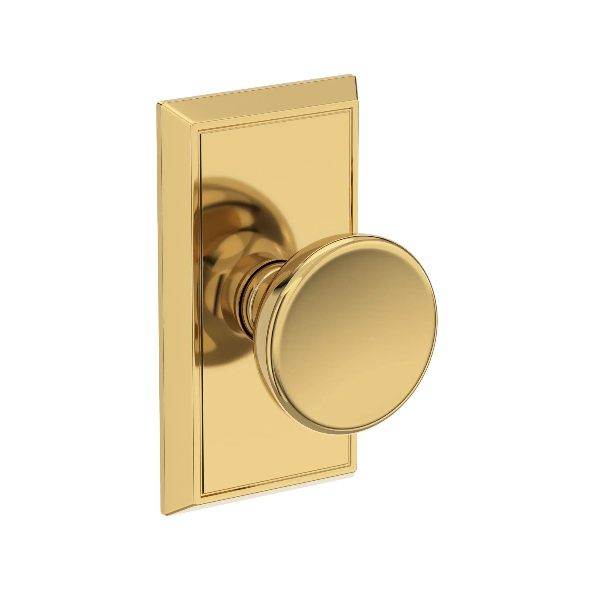 Baldwin Reserve Solvang Knob with Chamfered 5" Rose by Baldwin