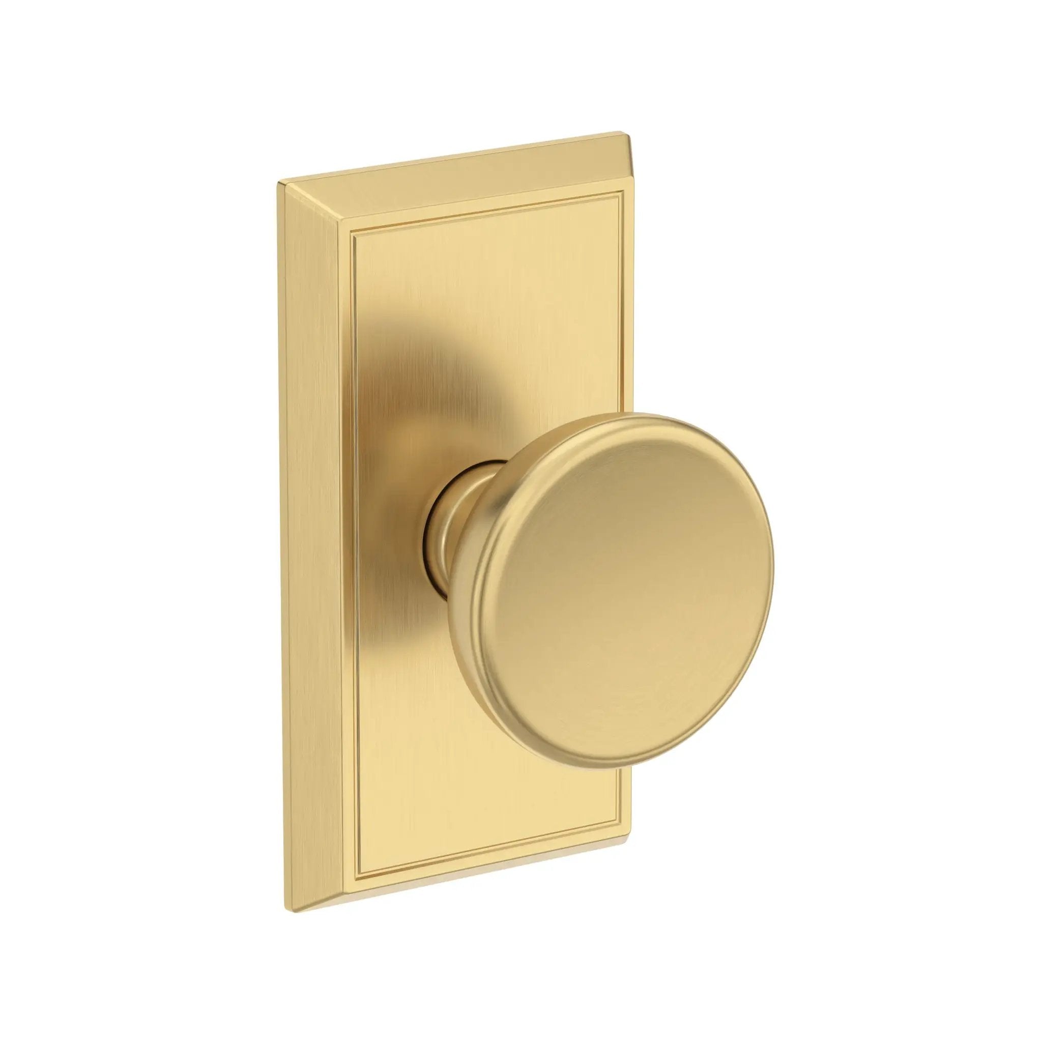 Baldwin Reserve Solvang Knob with Chamfered 5" Rose by Baldwin