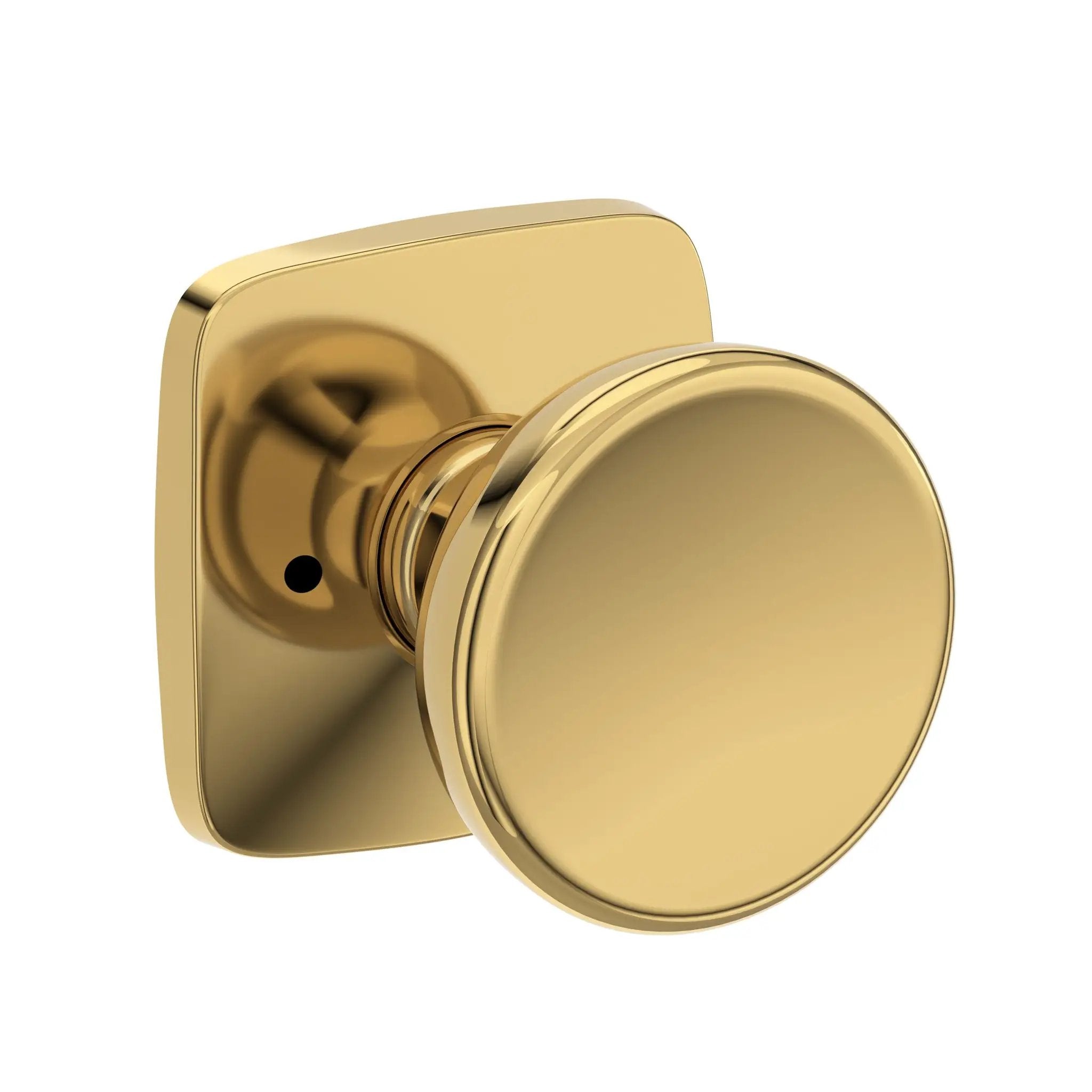Baldwin Reserve Solvang Knob with Soft Square Rose by Baldwin