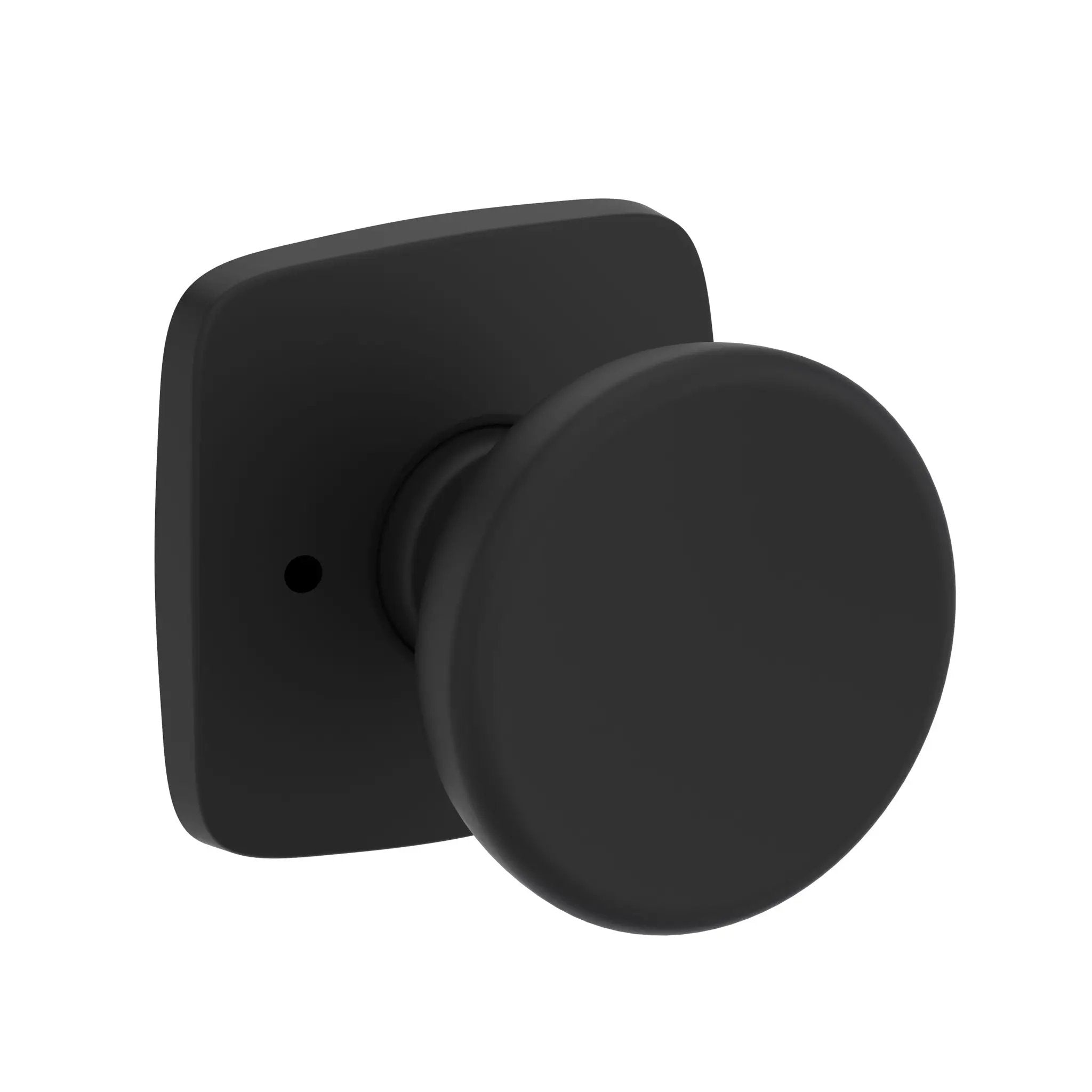Baldwin Reserve Solvang Knob with Soft Square Rose by Baldwin