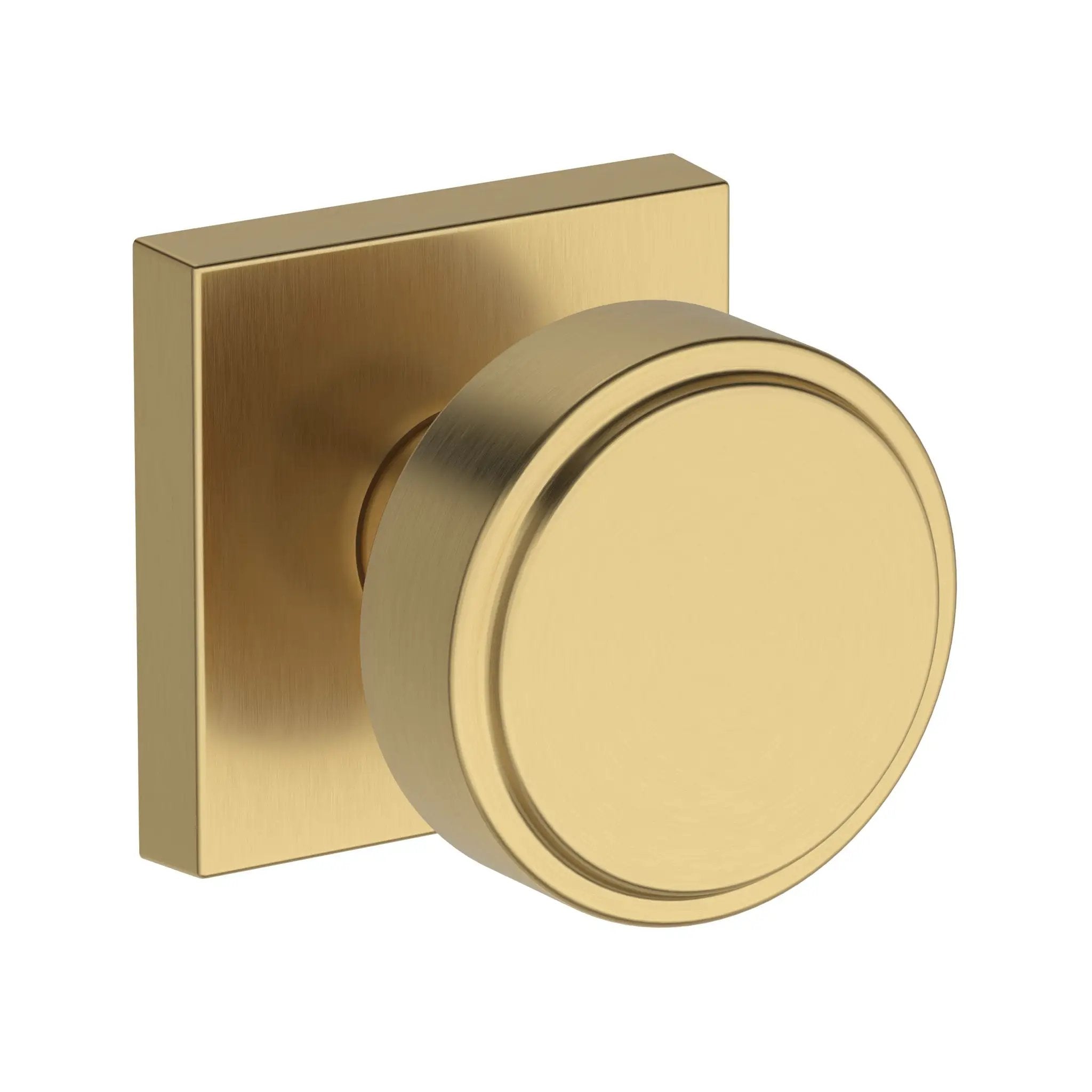 Baldwin Reserve Vashon Lever with Contemporary Square Rose by Baldwin