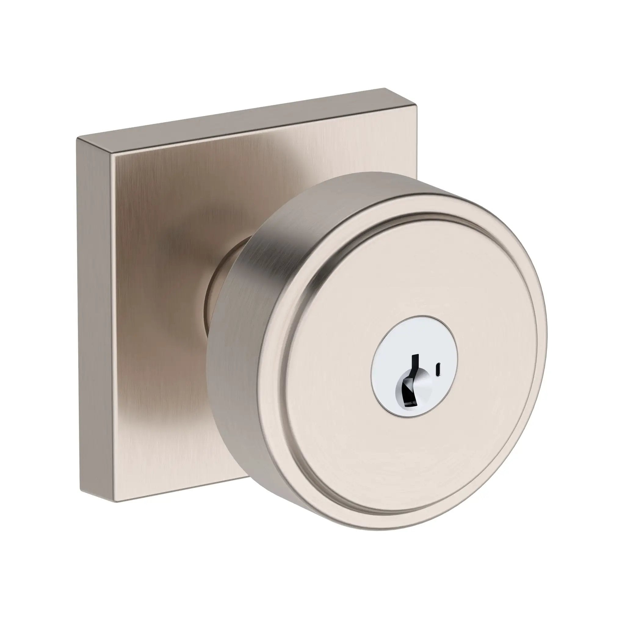 Baldwin Reserve Vashon Lever with Contemporary Square Rose by Baldwin